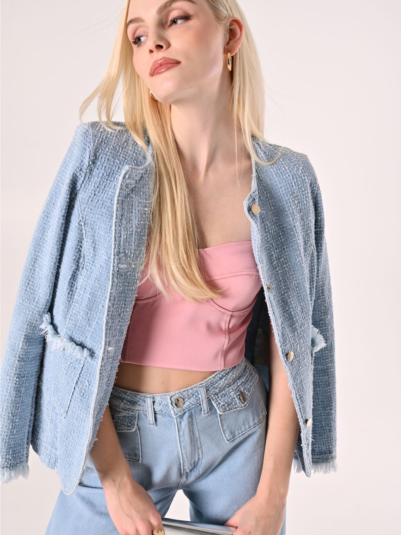 Pink Bustier Top  Rinascimento