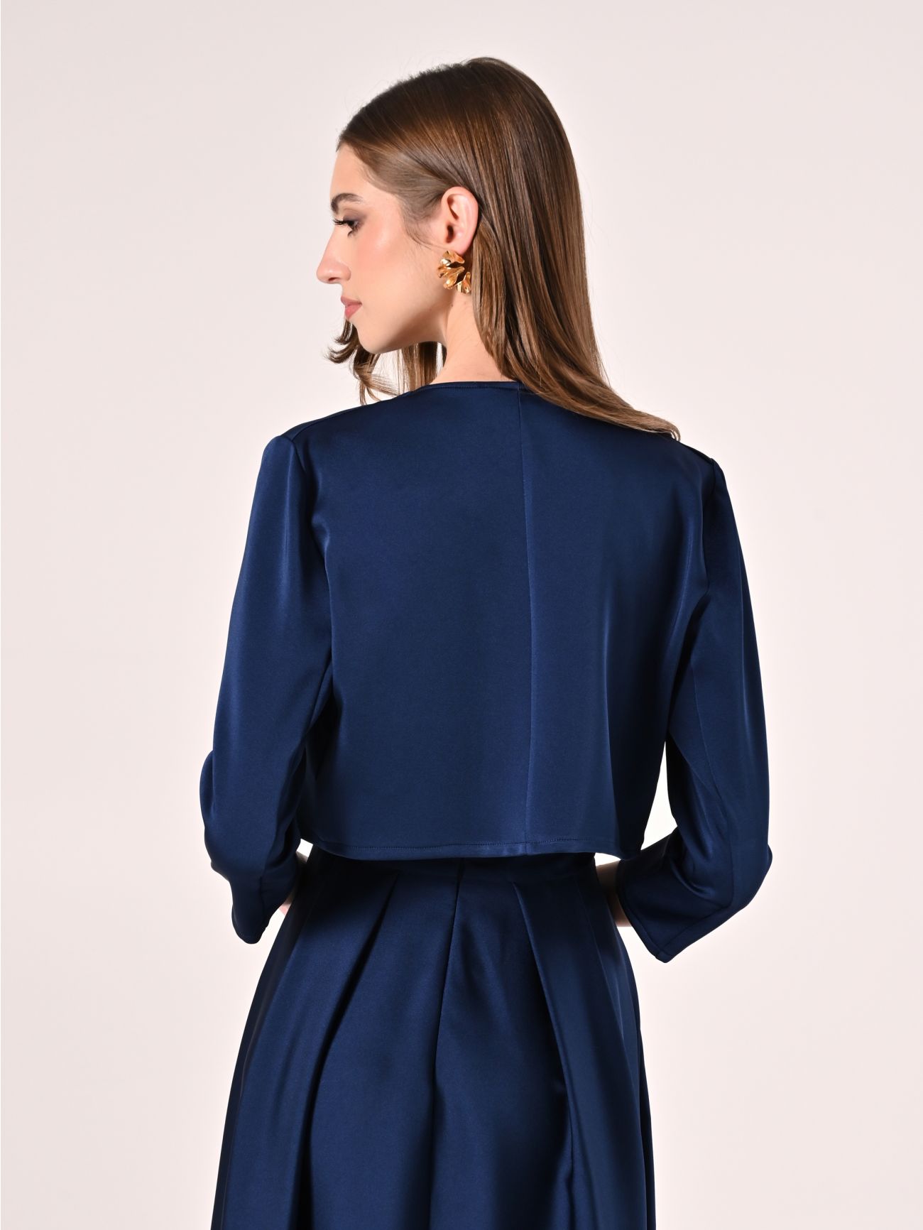 Coprispalle in Raso Blu det_3