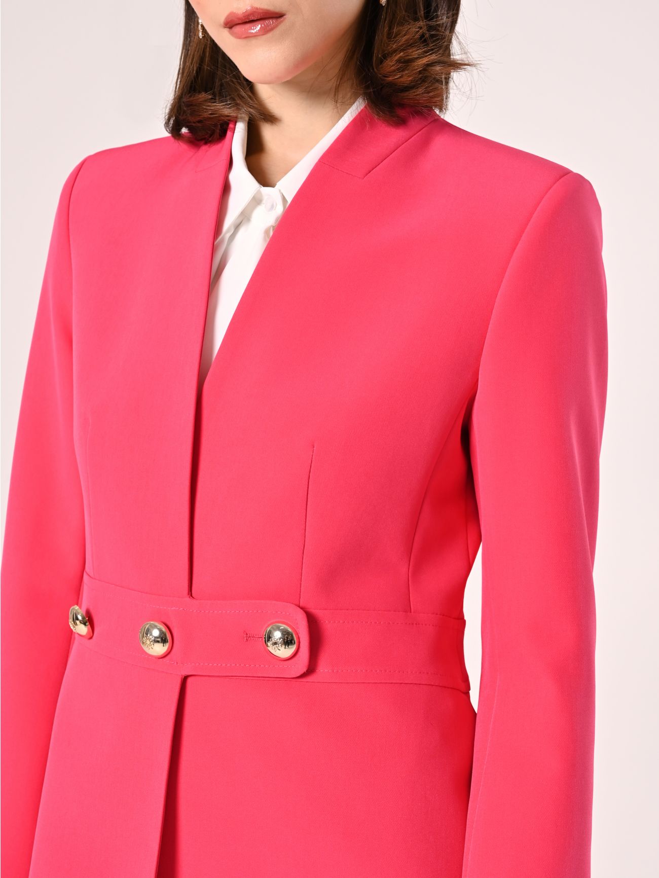 Duster in Fuchsia Technical Fabric in_i5