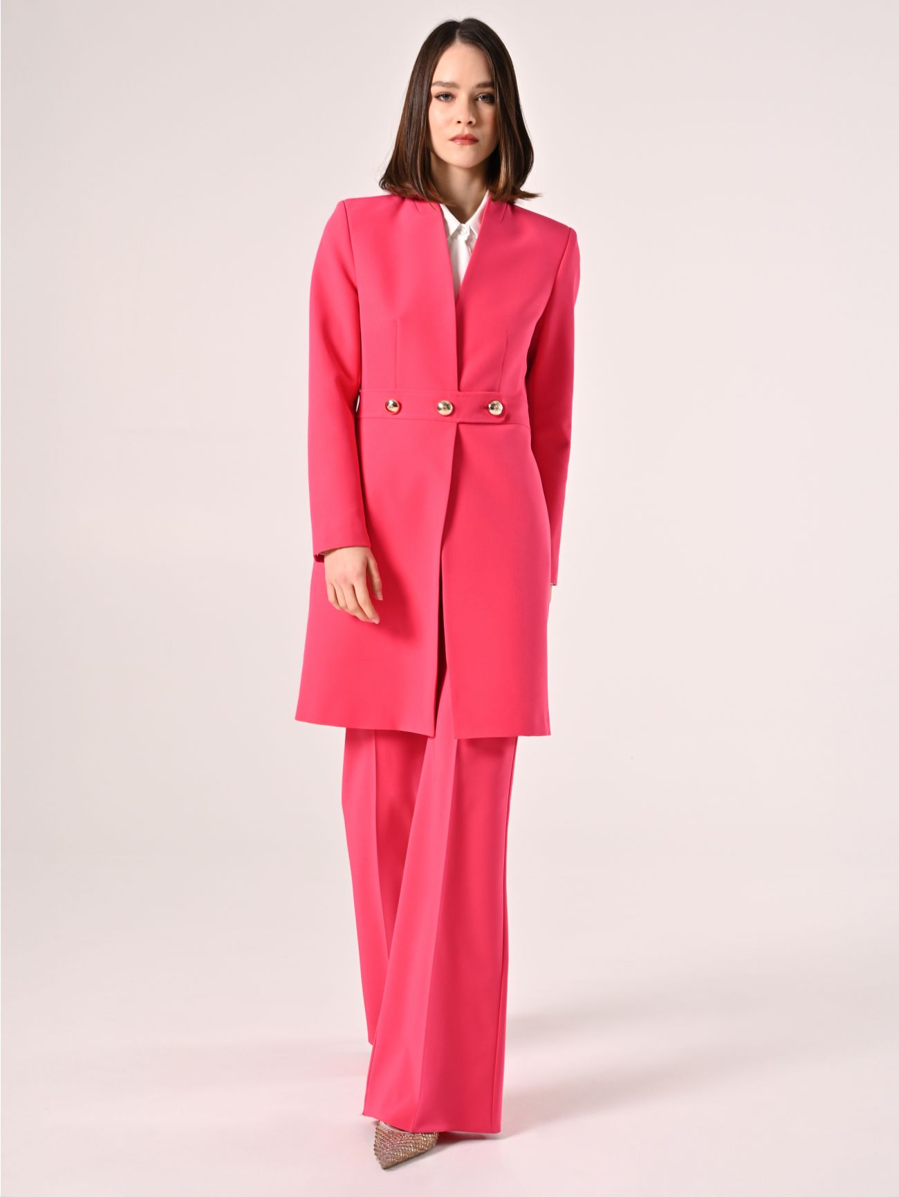 Duster in Fuchsia Technical Fabric in_i7