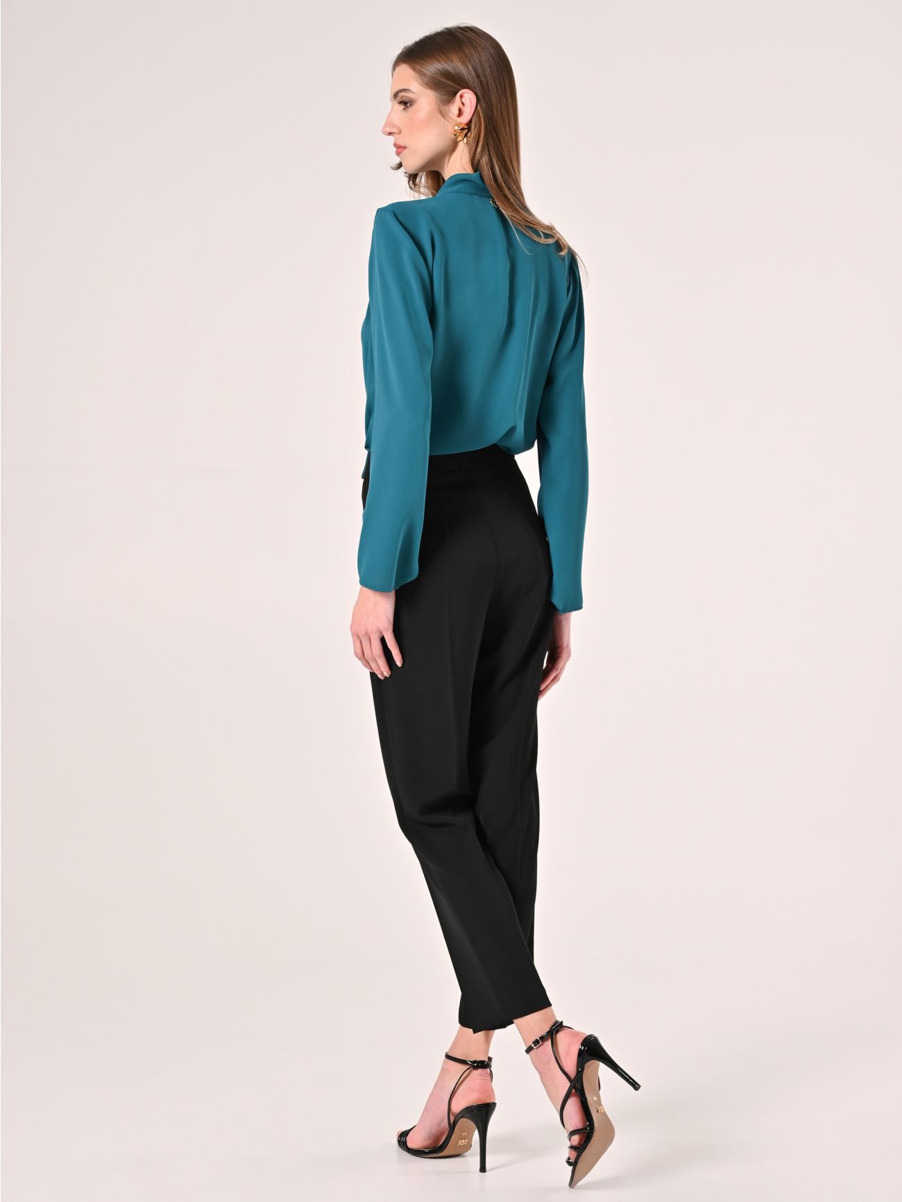 Black Cady Trousers det_3