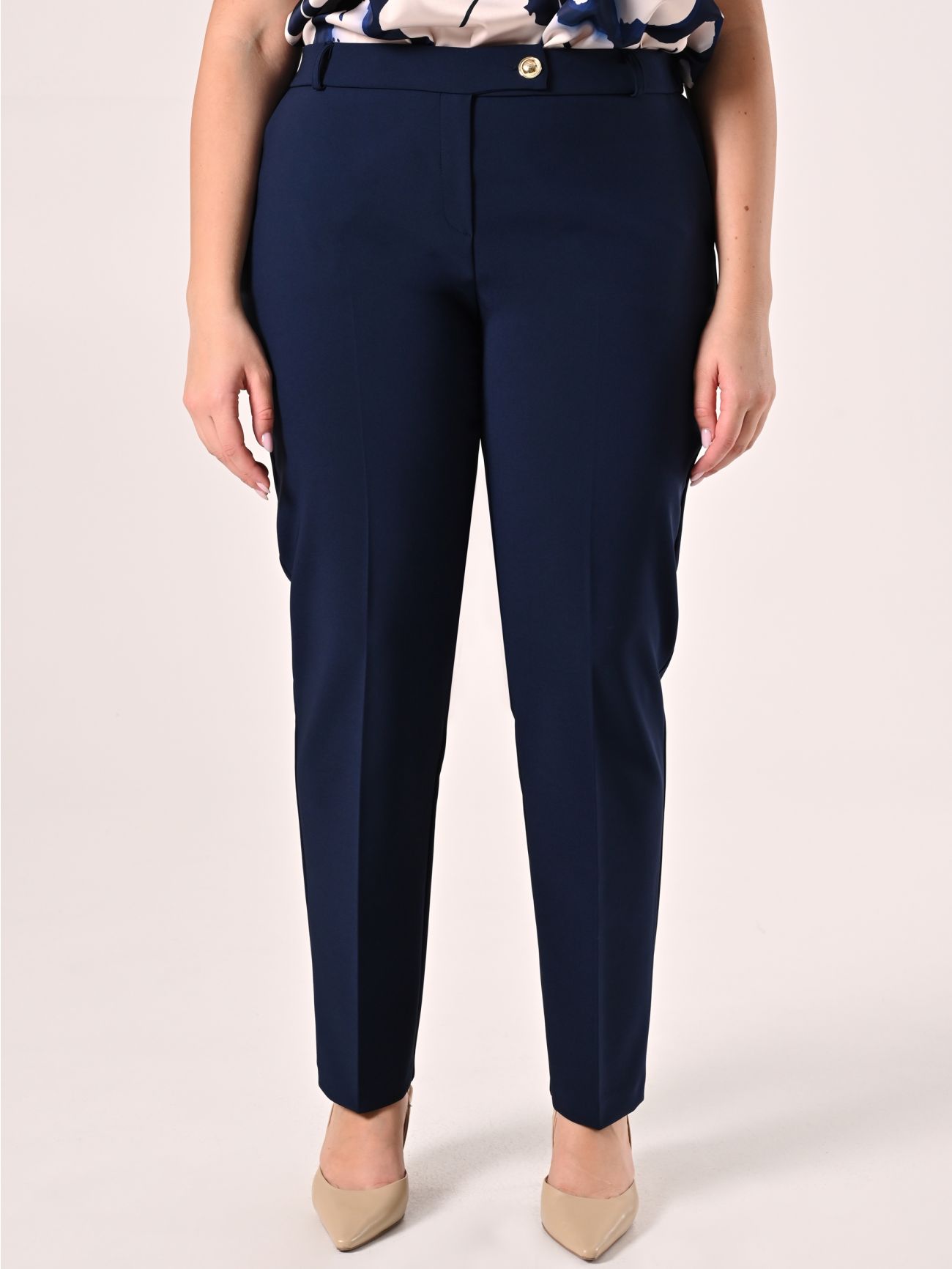 Pantaloni Curvy Blu det_2
