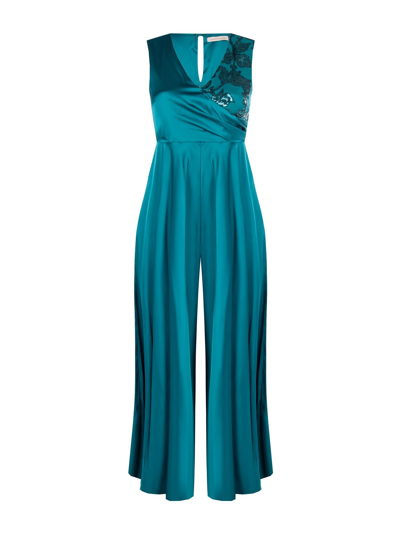 Curvy Green Jumpsuit with Sequins det_4