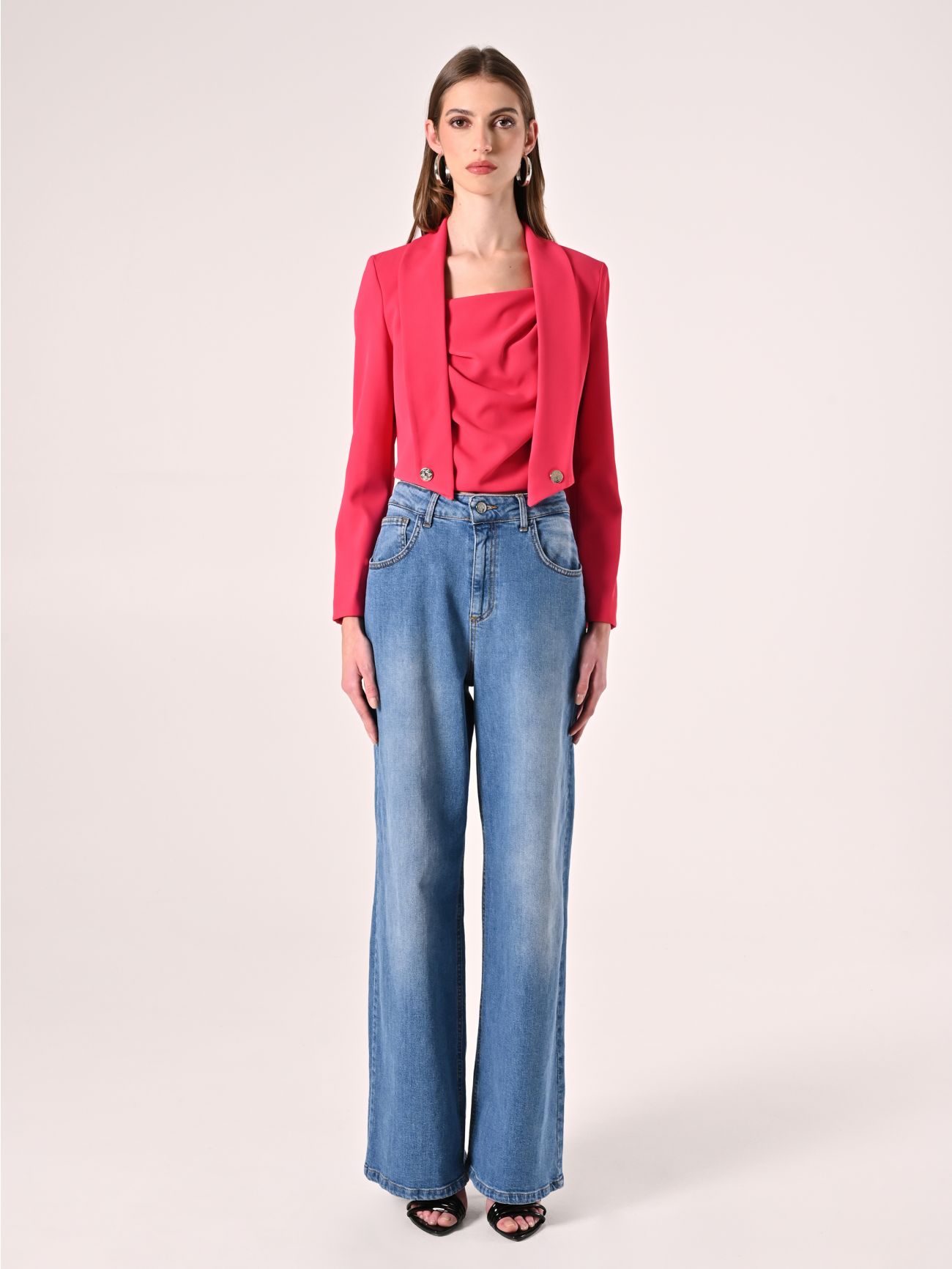 Short Fuchsia Jacket det_1