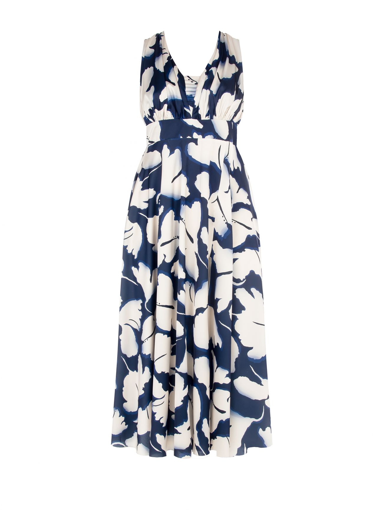 Long Curvy Floral Print Dress det_4