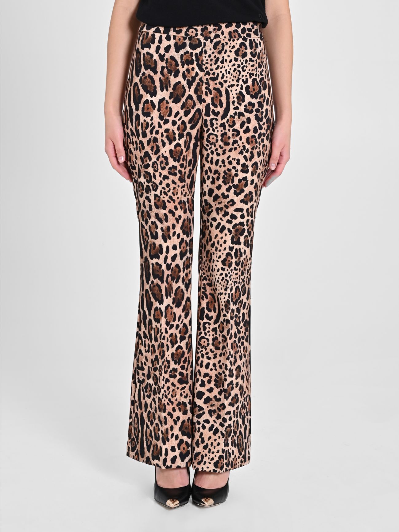 Pantalone Flared Animalier det_2
