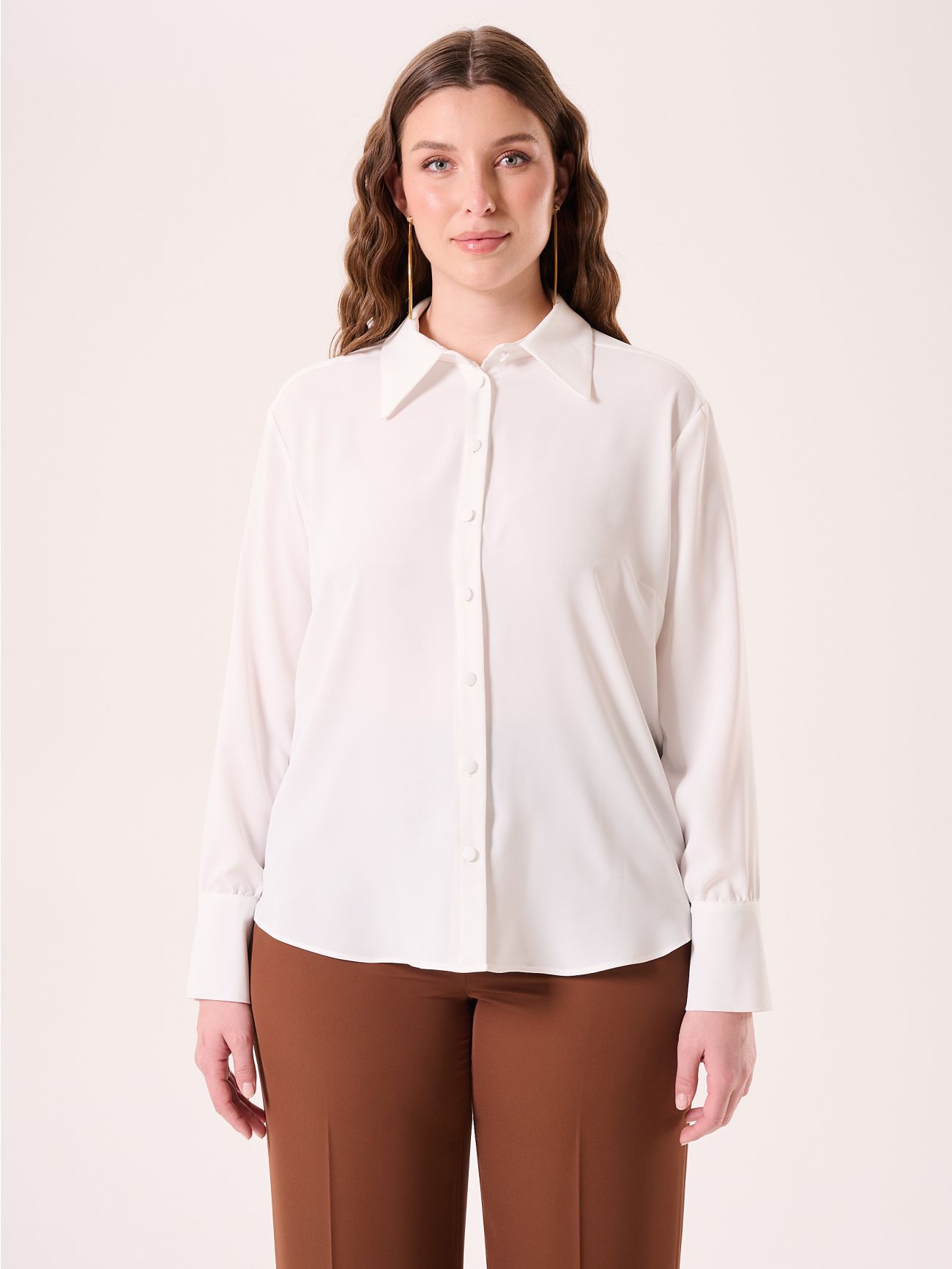 Camicia Curvy Bianca det_3