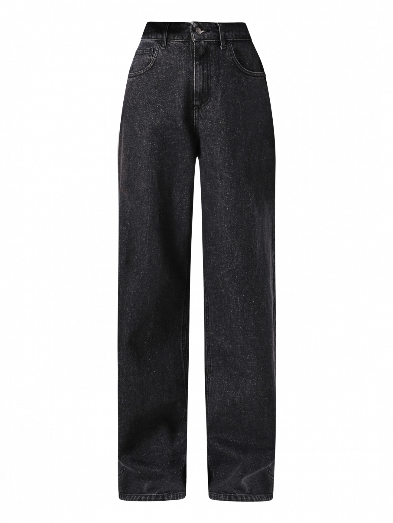 Jean pailleté gris det_4