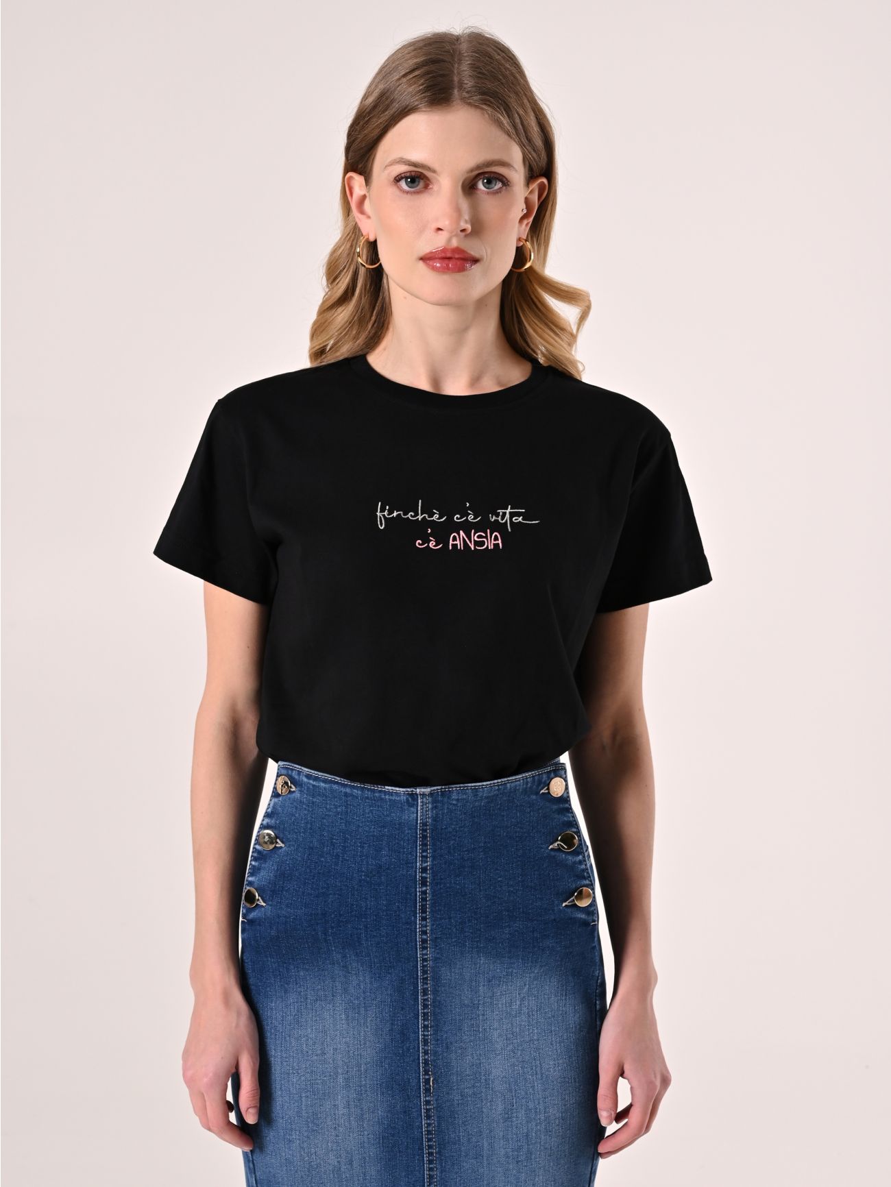 T-Shirt Ansia Nera  det_2