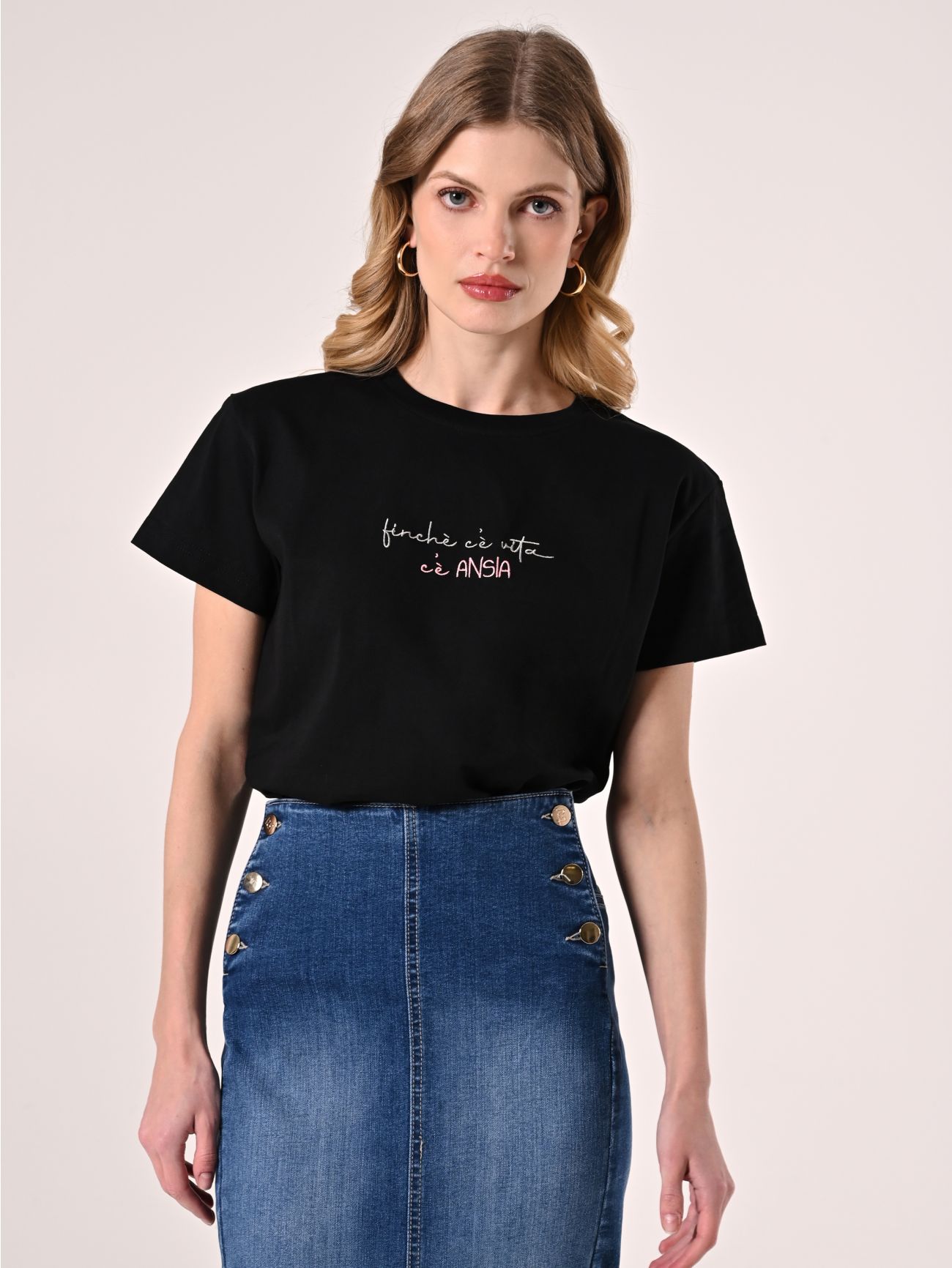 T-Shirt Ansia Nera  in_i7