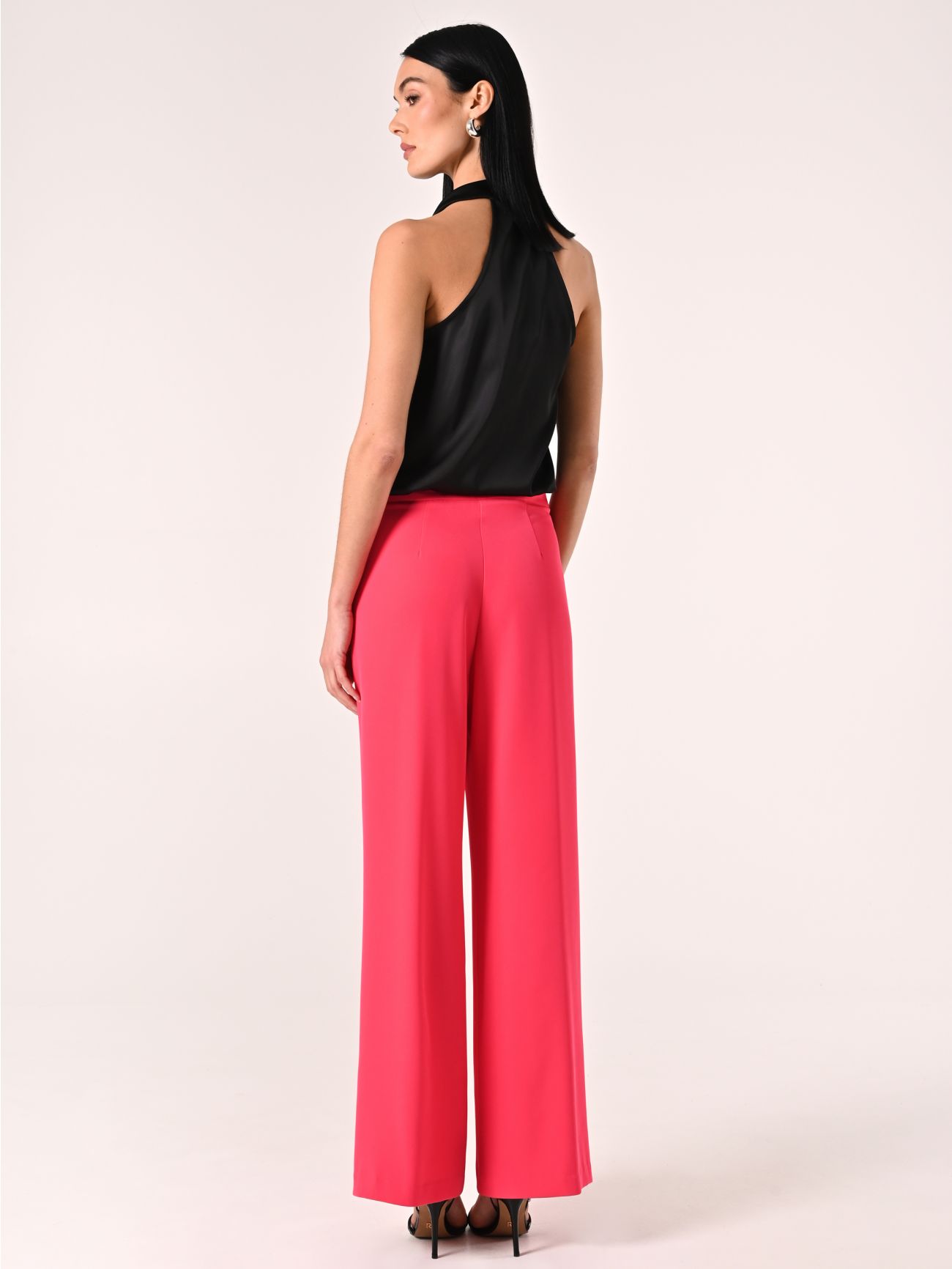 Loose Trousers in Fuchsia Cady det_3