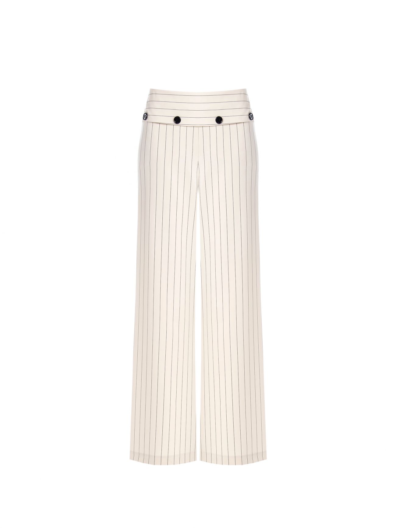Pantalón blanco con rayas azules det_4
