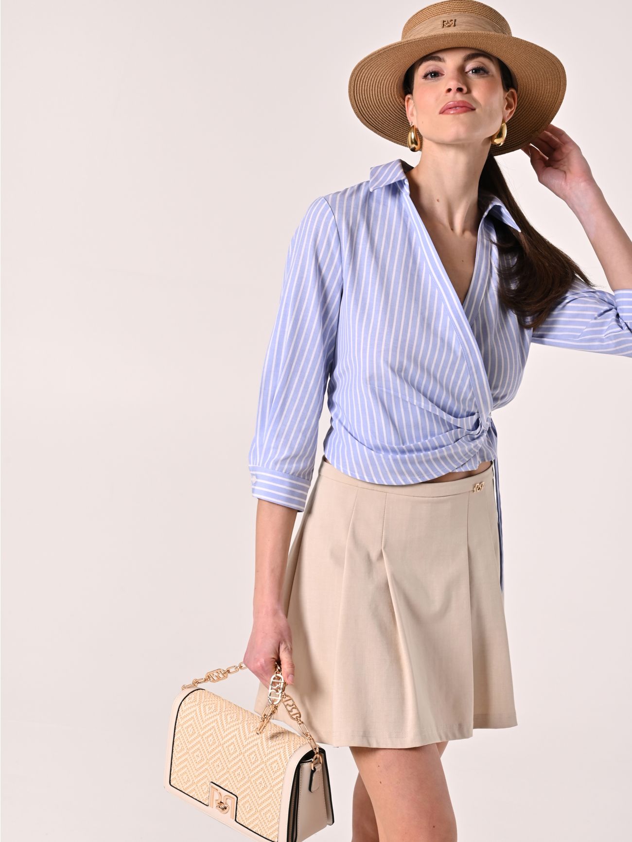 Camicia a Righe Incrociata  Rinascimento