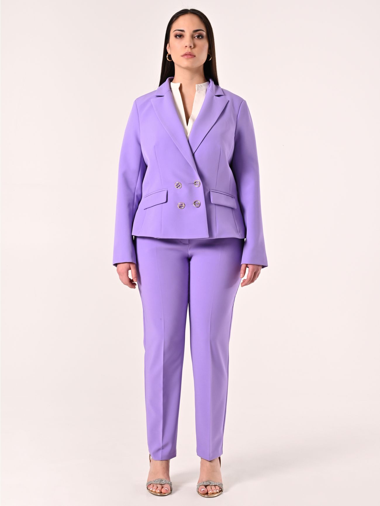 Curvy Lilac Jacket in Technical Fabric det_1
