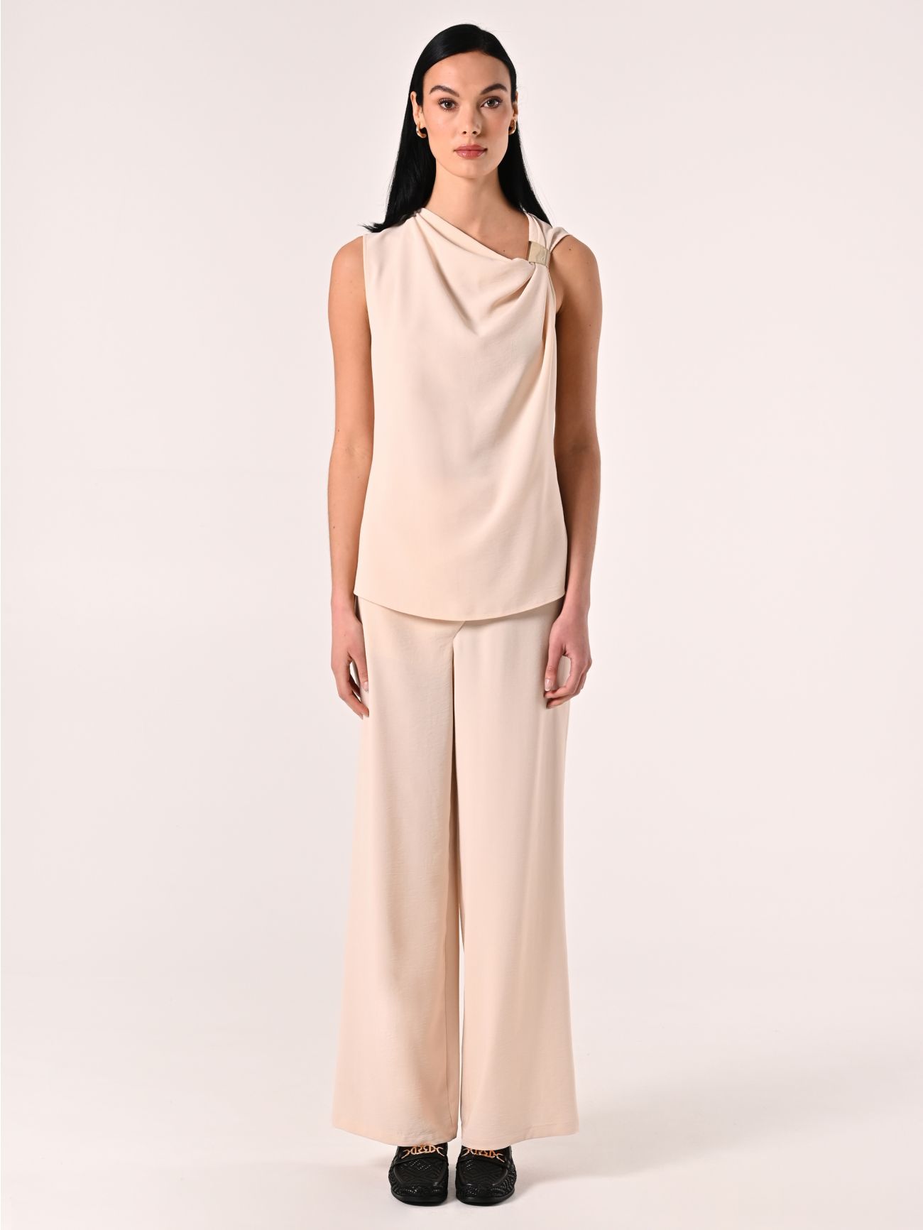 Top Beige effetto Goffrato det_1