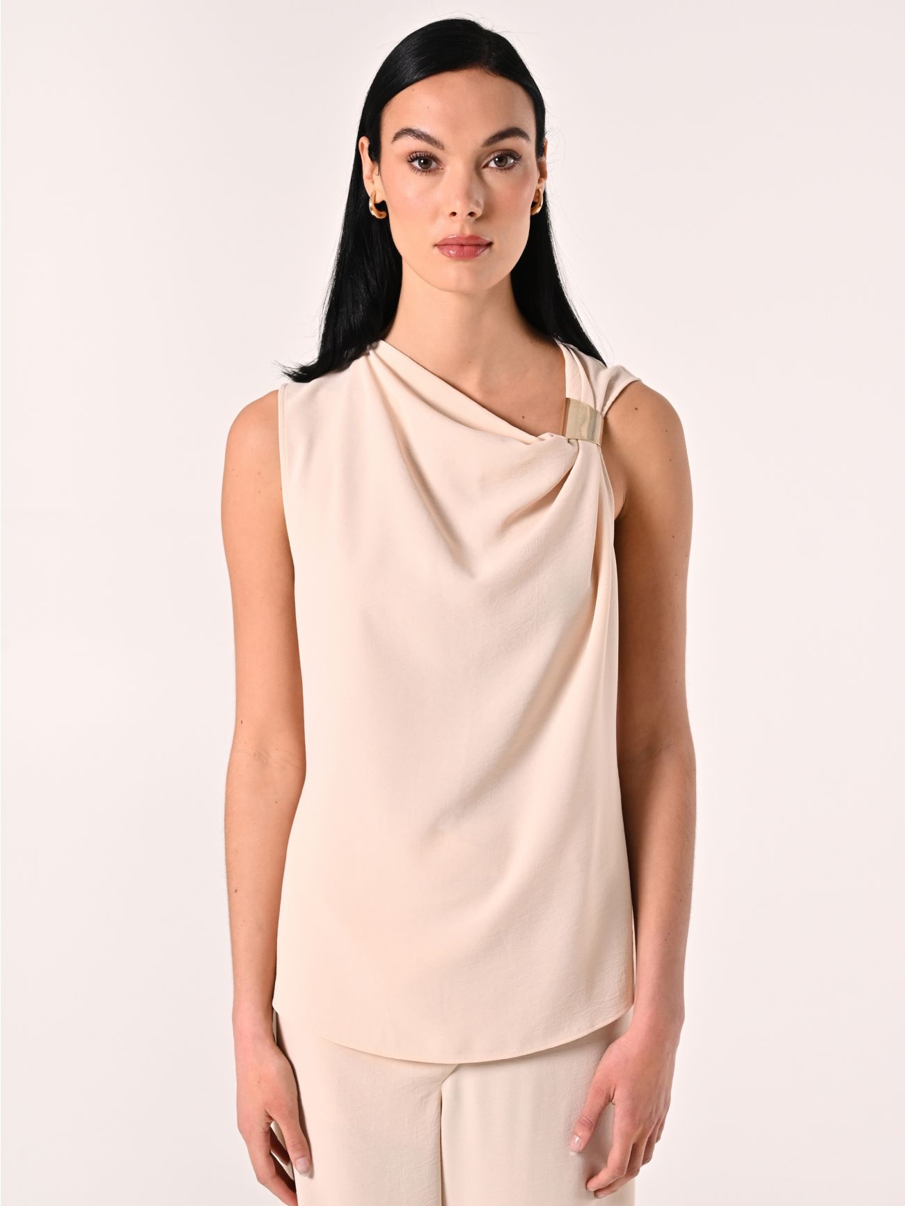 Top Beige effetto Goffrato det_2
