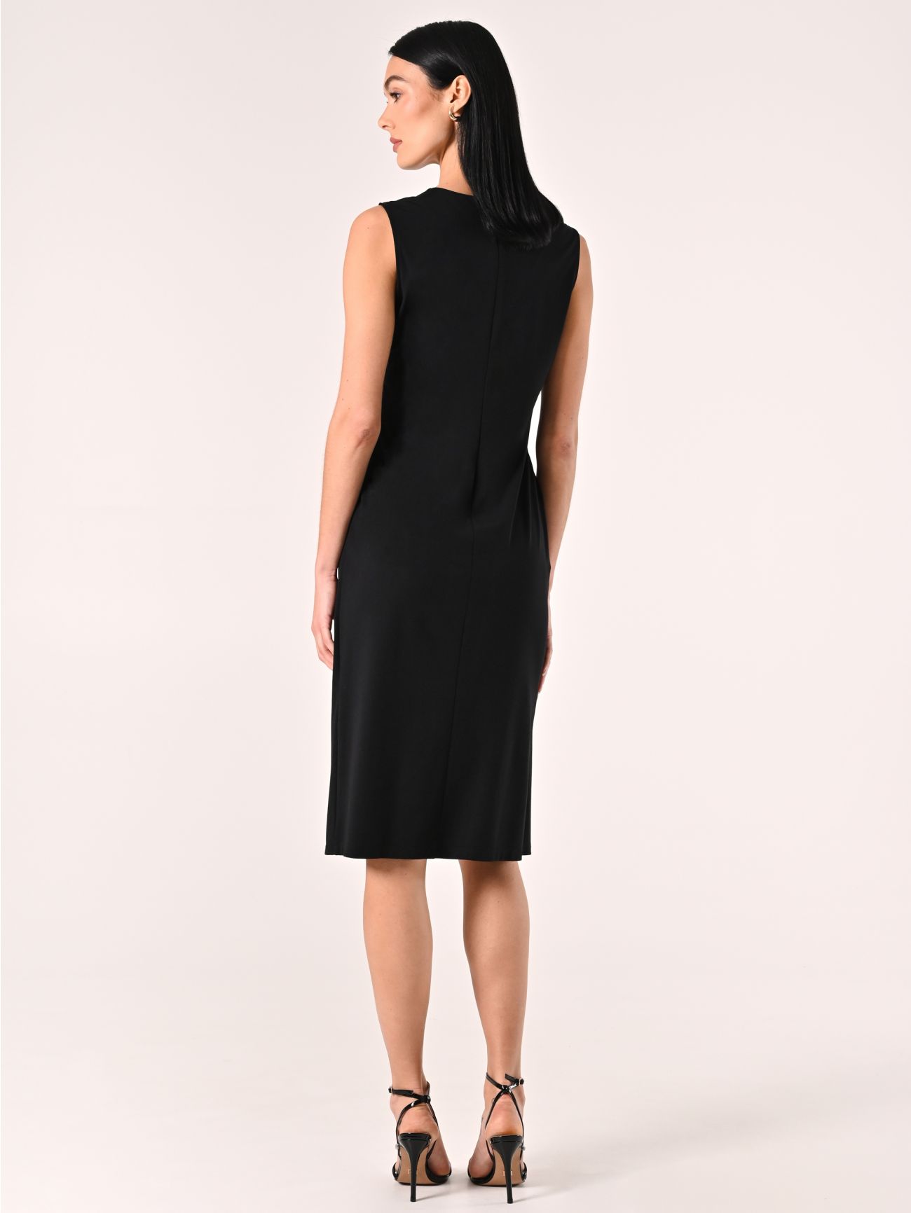 High-Low Dress with Jewel Detail det_3