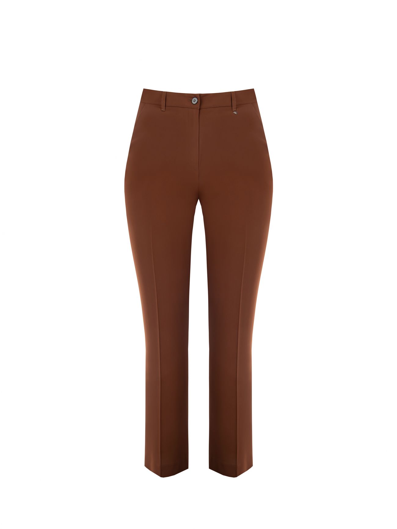Curvy Chocolate Loose Trousers det_4