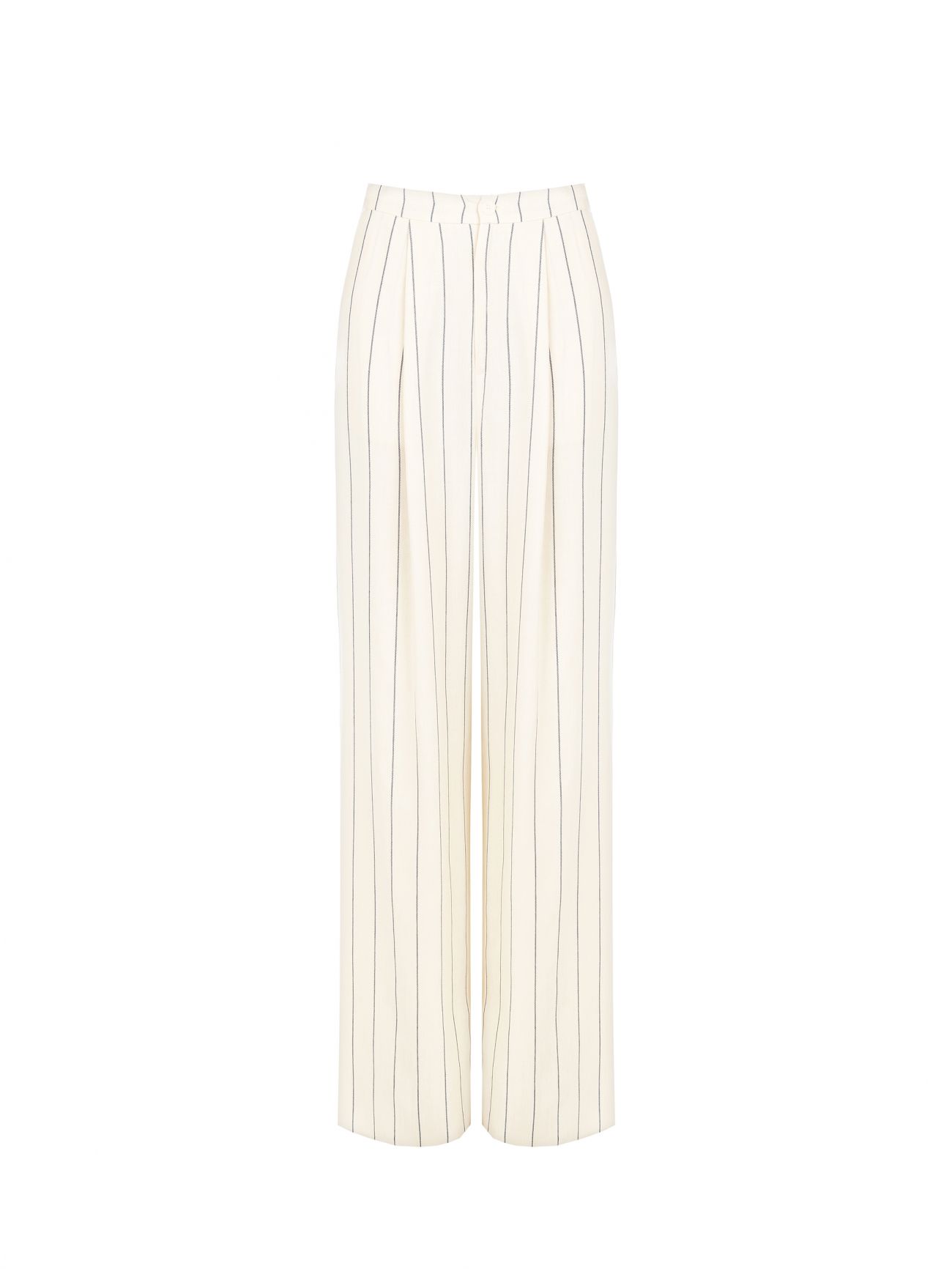 Weiße Hose mit blauen Streifen det_4