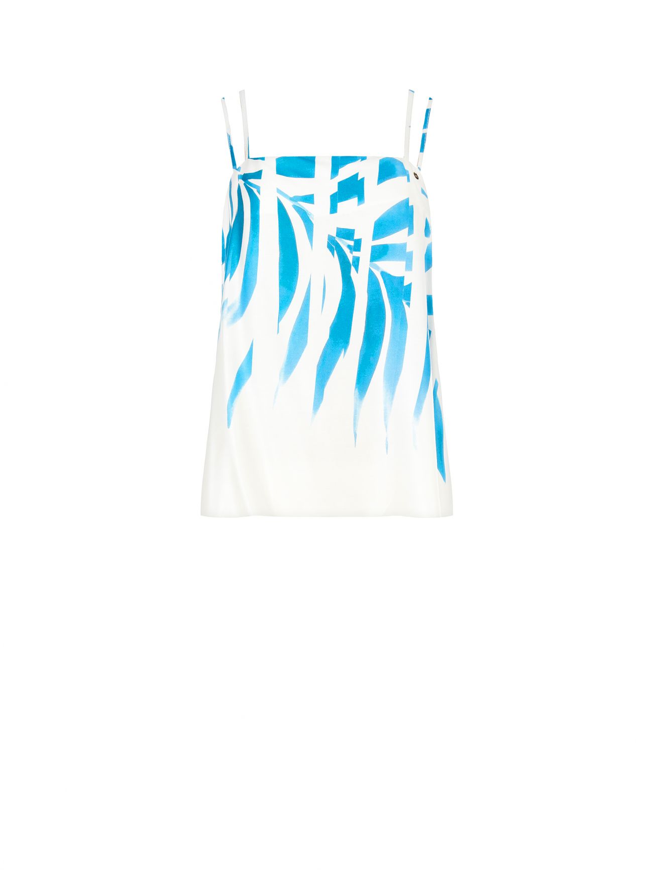 Turquoise-print Top det_4