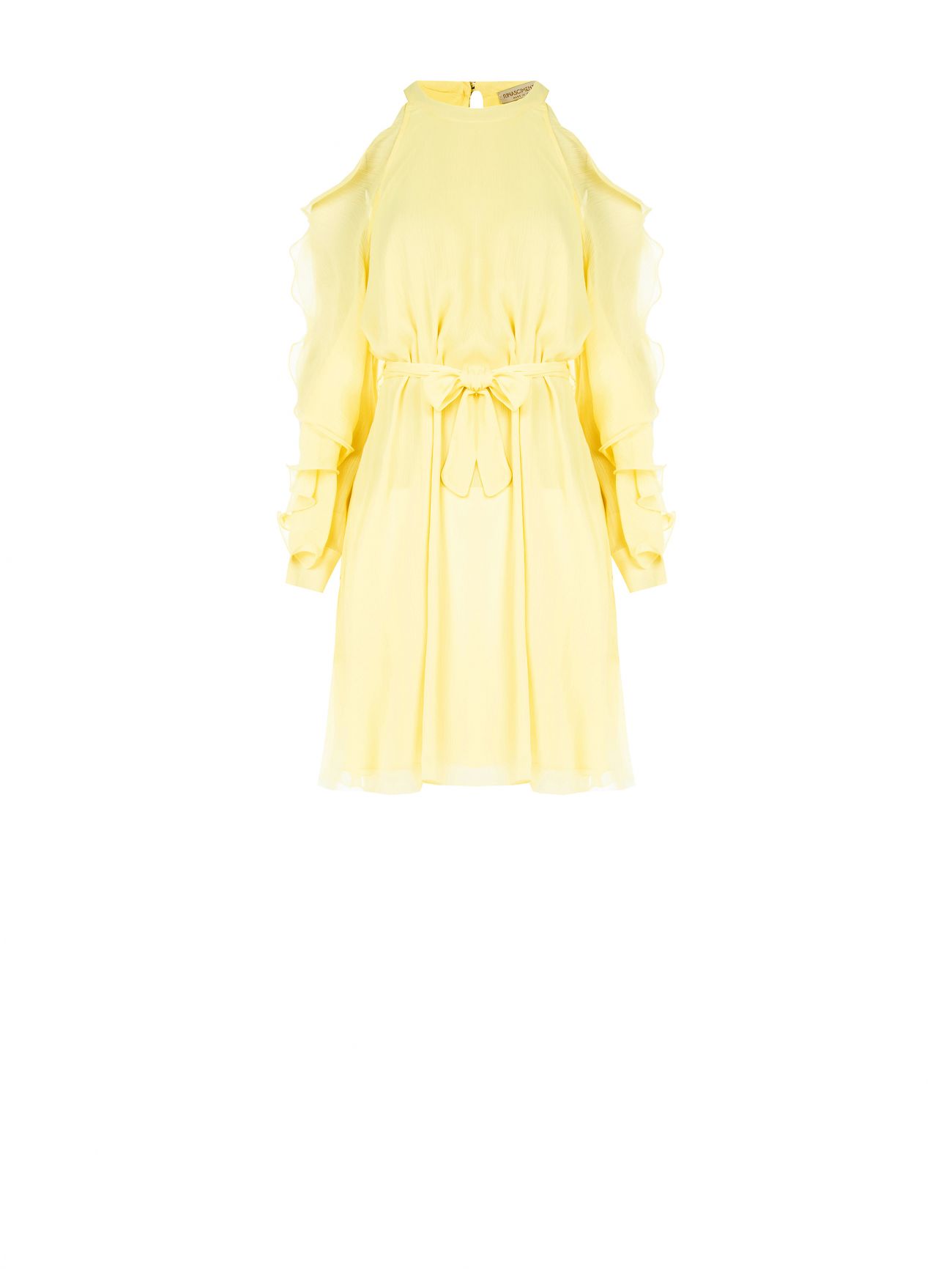 Abito Giallo con Rouches det_4
