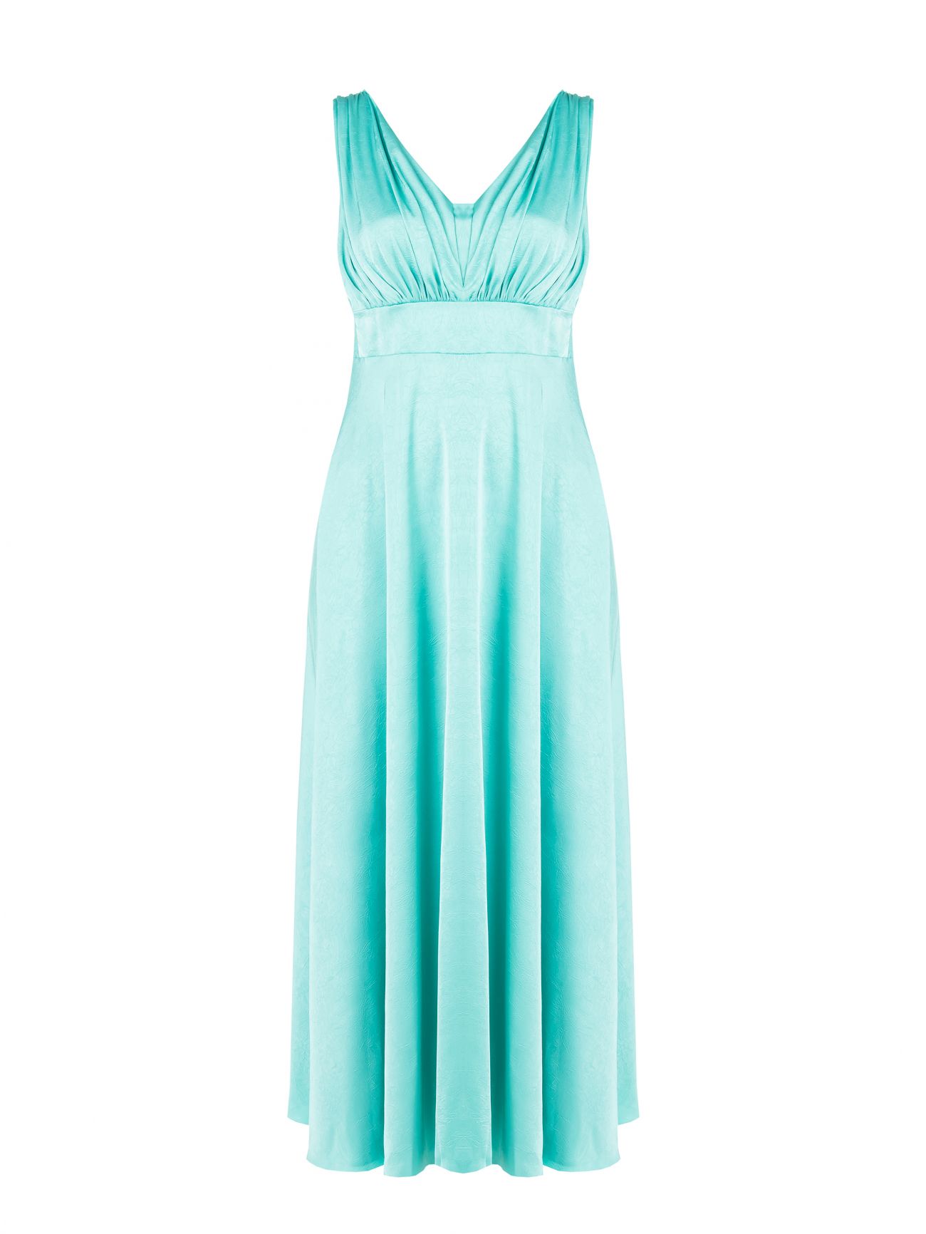Abito Curvy Lungo Verde Acqua det_4