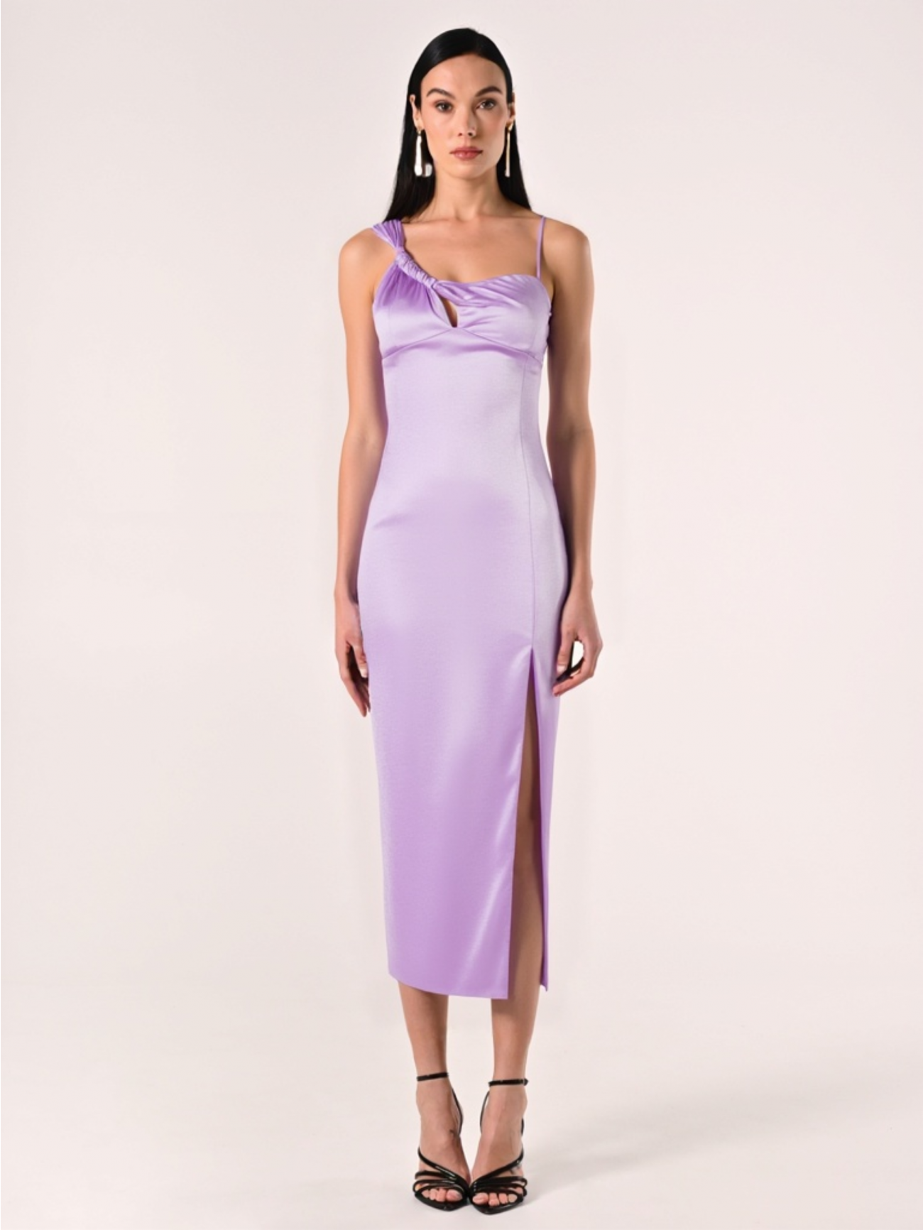  Stretchkleid Lila Lavendel  Rinascimento