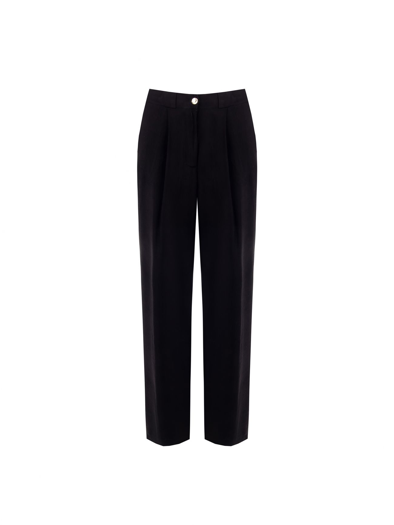 Pantaloni Neri con Pinces det_4