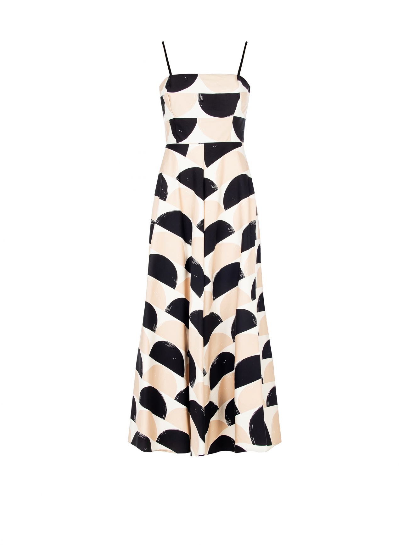 Midi-Kleid aus bedruckter Baumwolle det_4