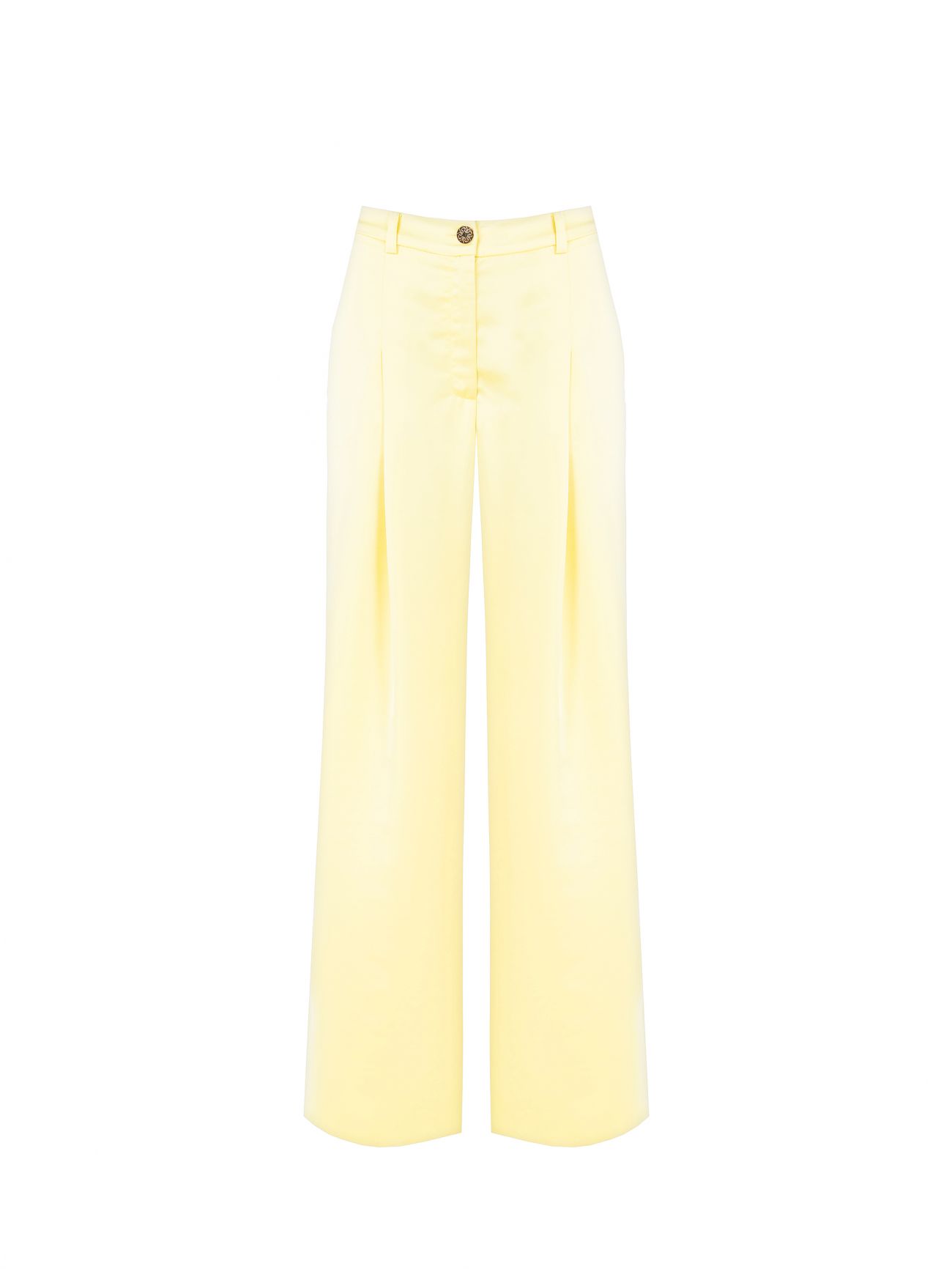 Pantaloni Gialli in Raso det_4