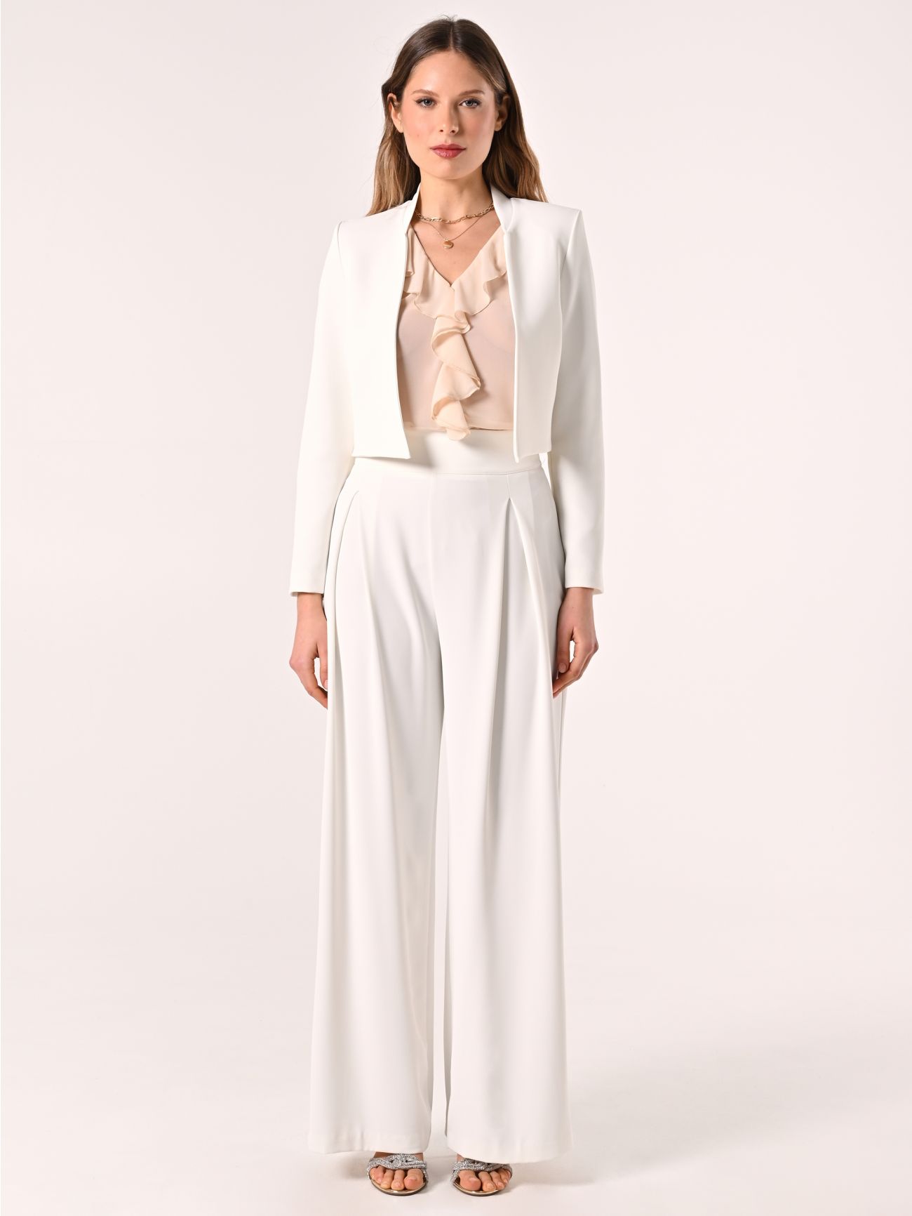 White Open Shrug det_1