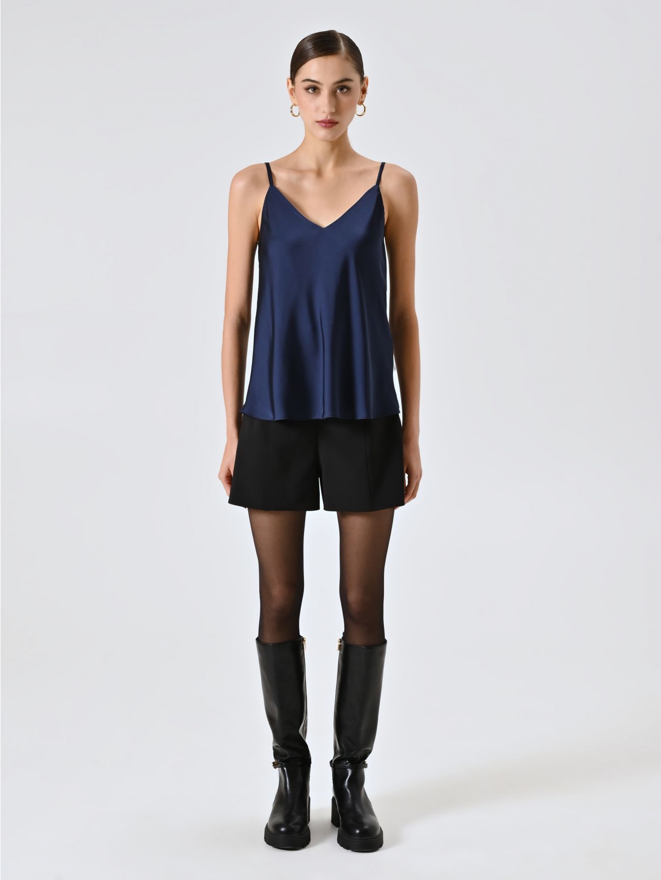 Top Spalline Sottili Blu det_1