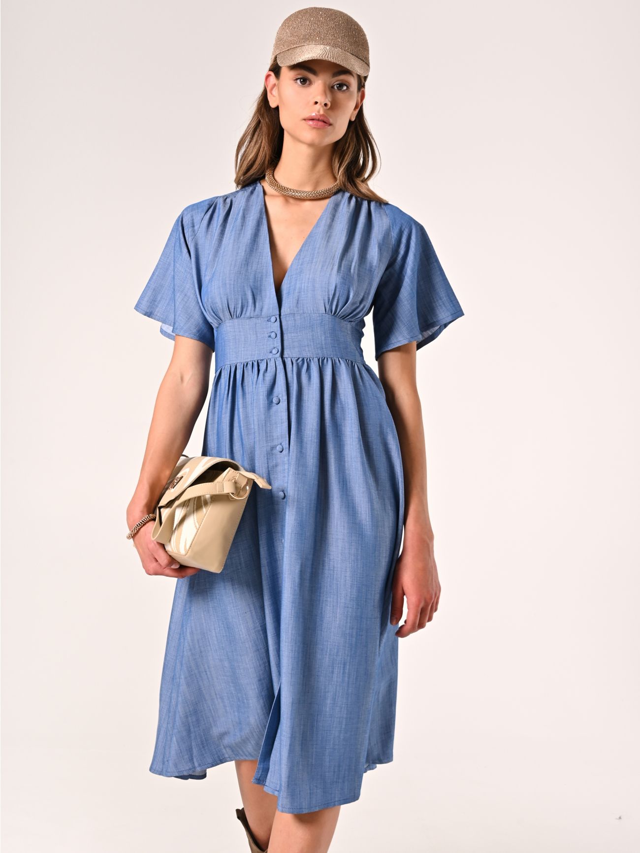 Chemisier in Chambray sp_e1