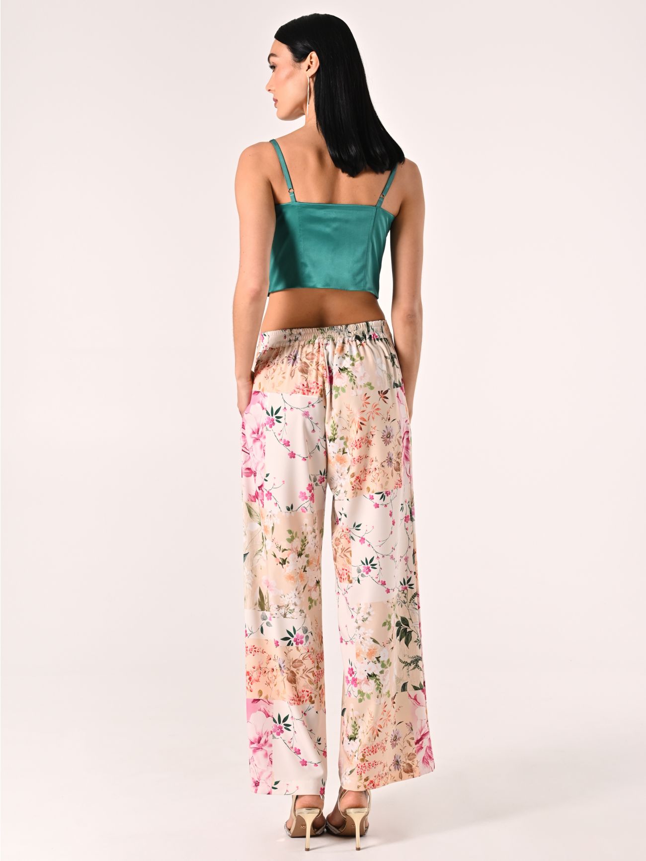 Pantalon souple imprimé fleuri det_3