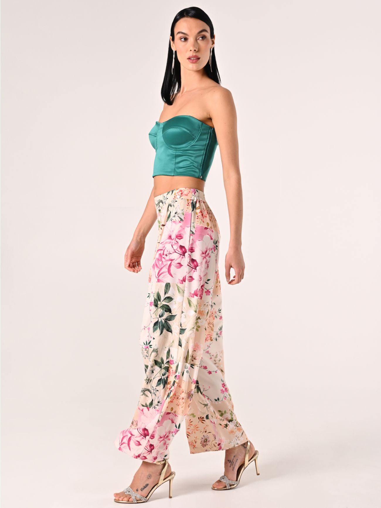 Pantalon souple imprimé fleuri in_i7