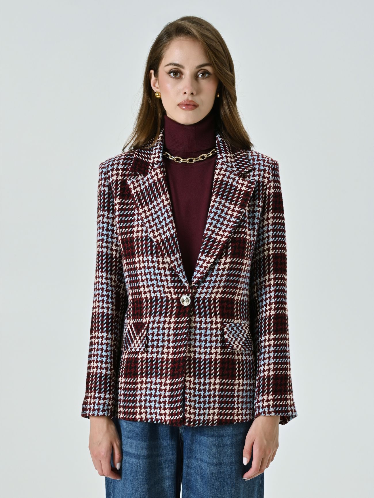 Blazer aus Tweed det_2