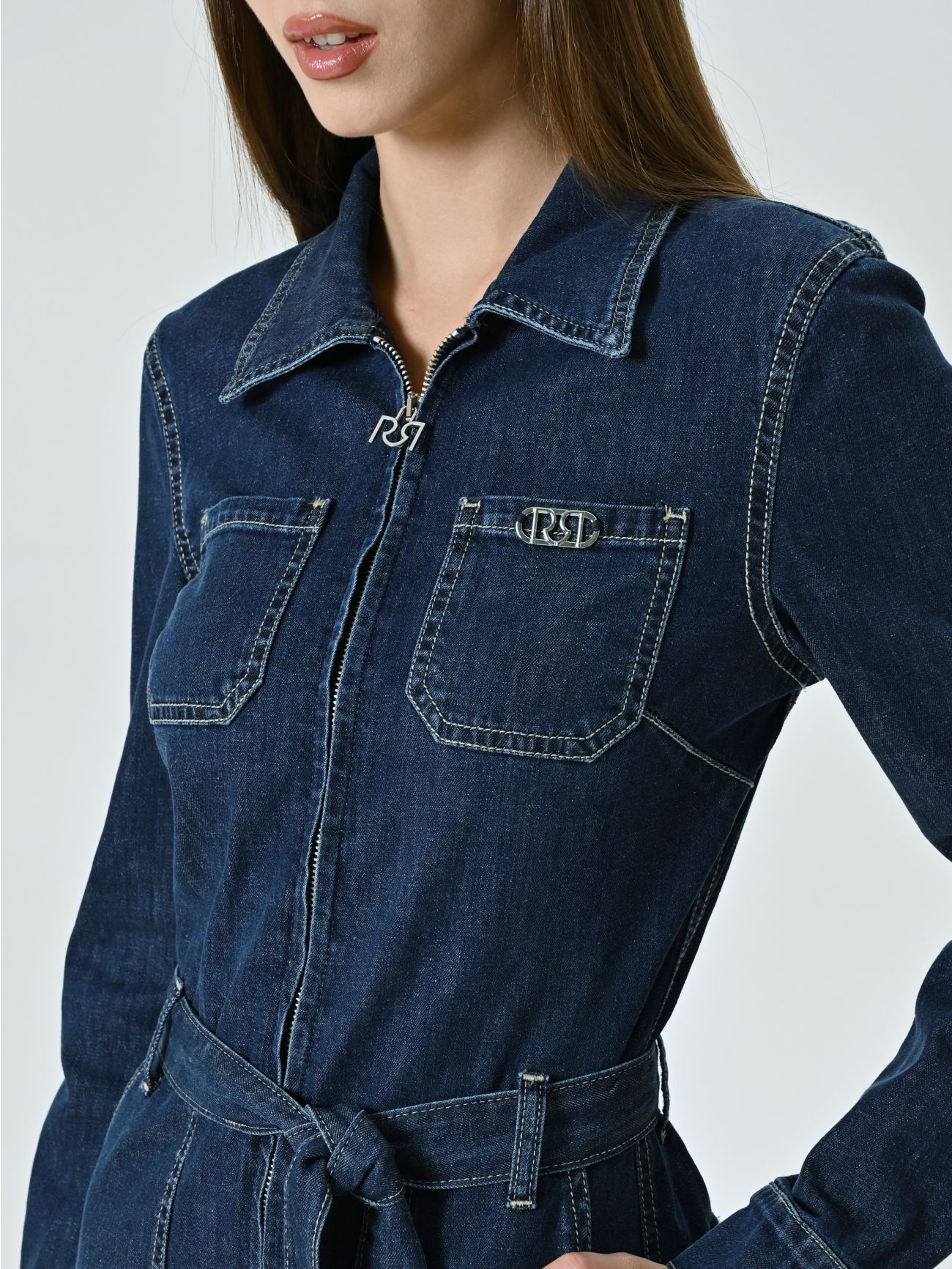 Jumpsuit aus Denim in_i5
