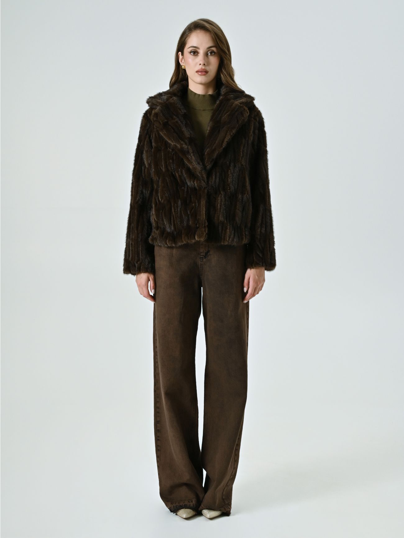 Short Faux-fur Jacket det_1