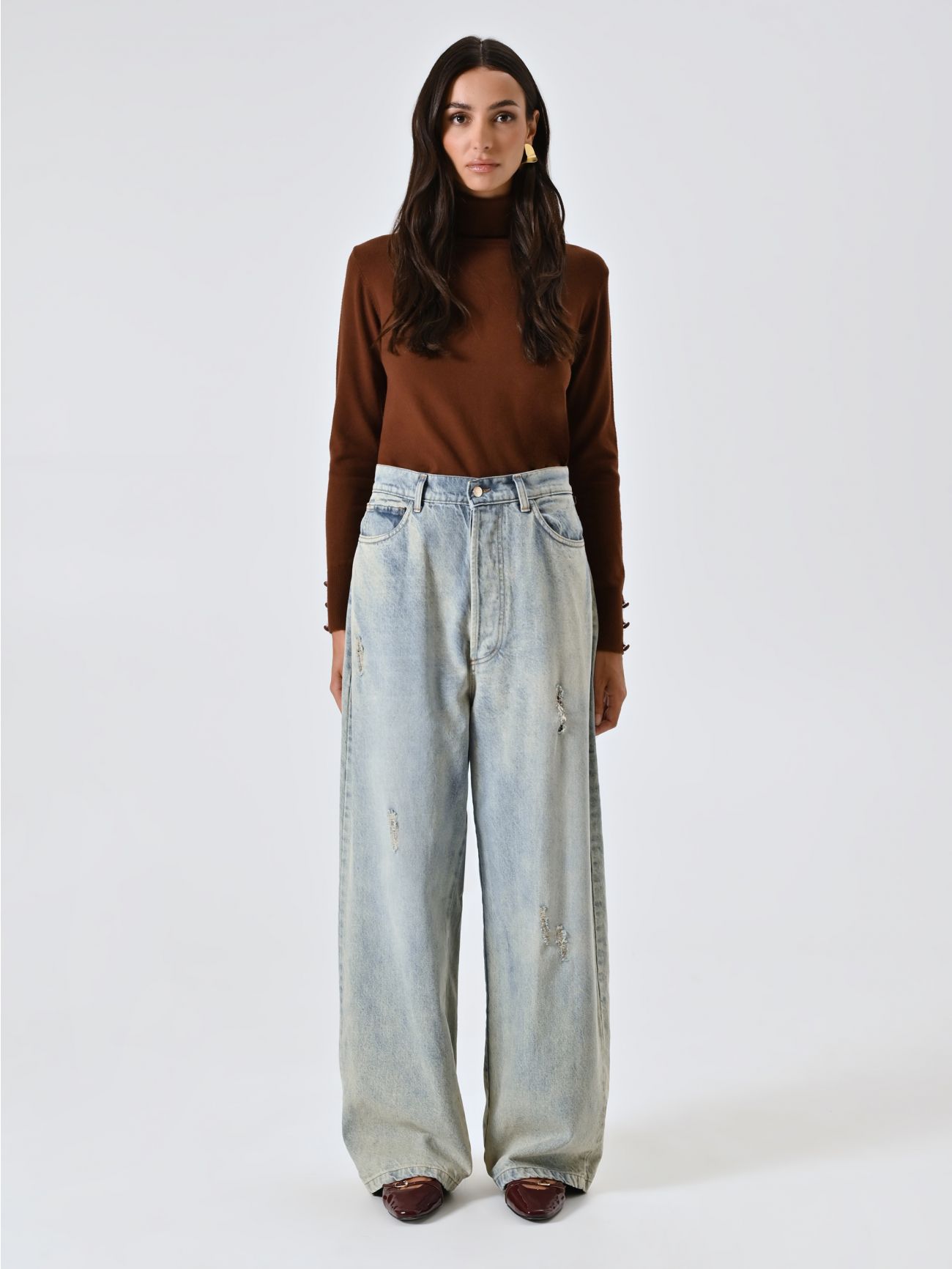 Jeans Chiari effetto Distressed det_1