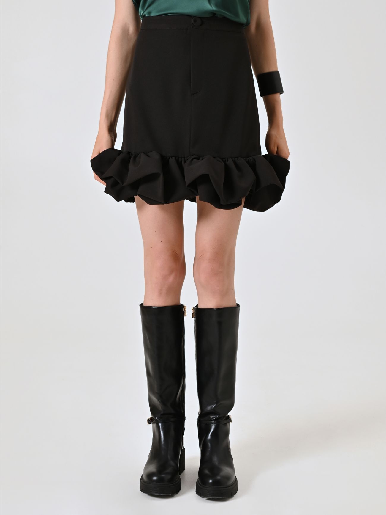 Jupe bouffante noire det_2