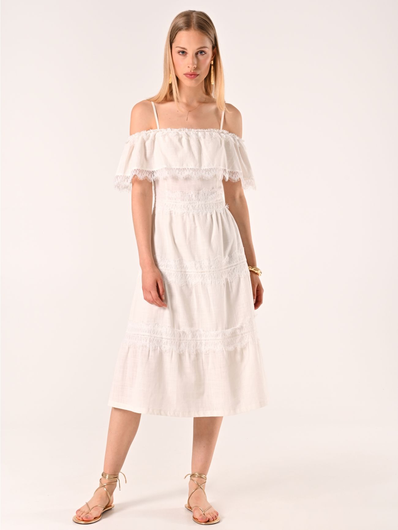 Abito in Cotone Midi in_i7