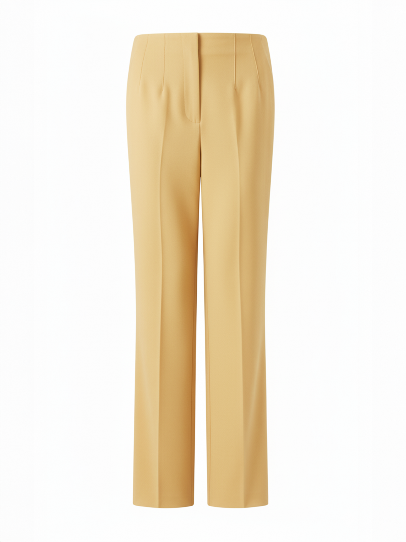 Dark Beige Technical Fabric Flared Pants det_4