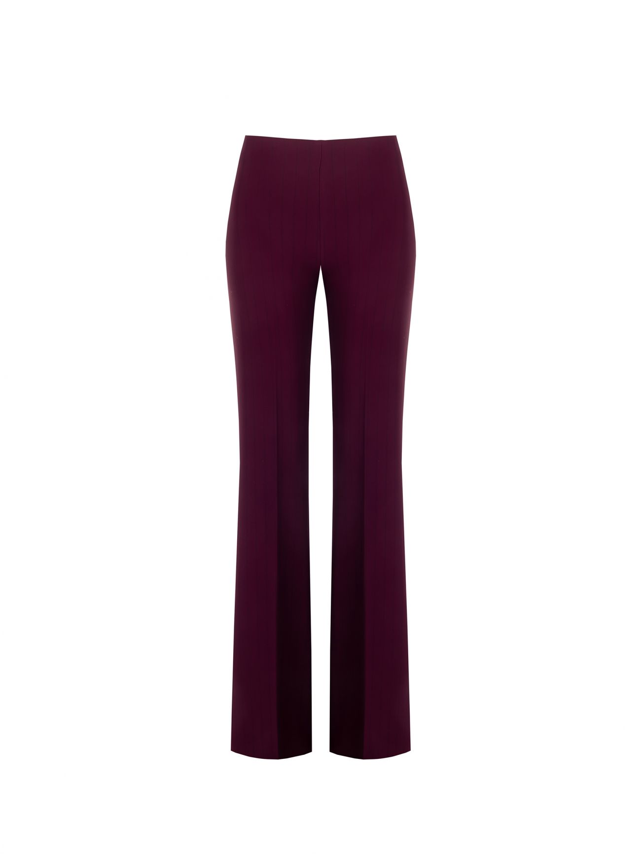 Pantalón burdeos con raya negra det_4