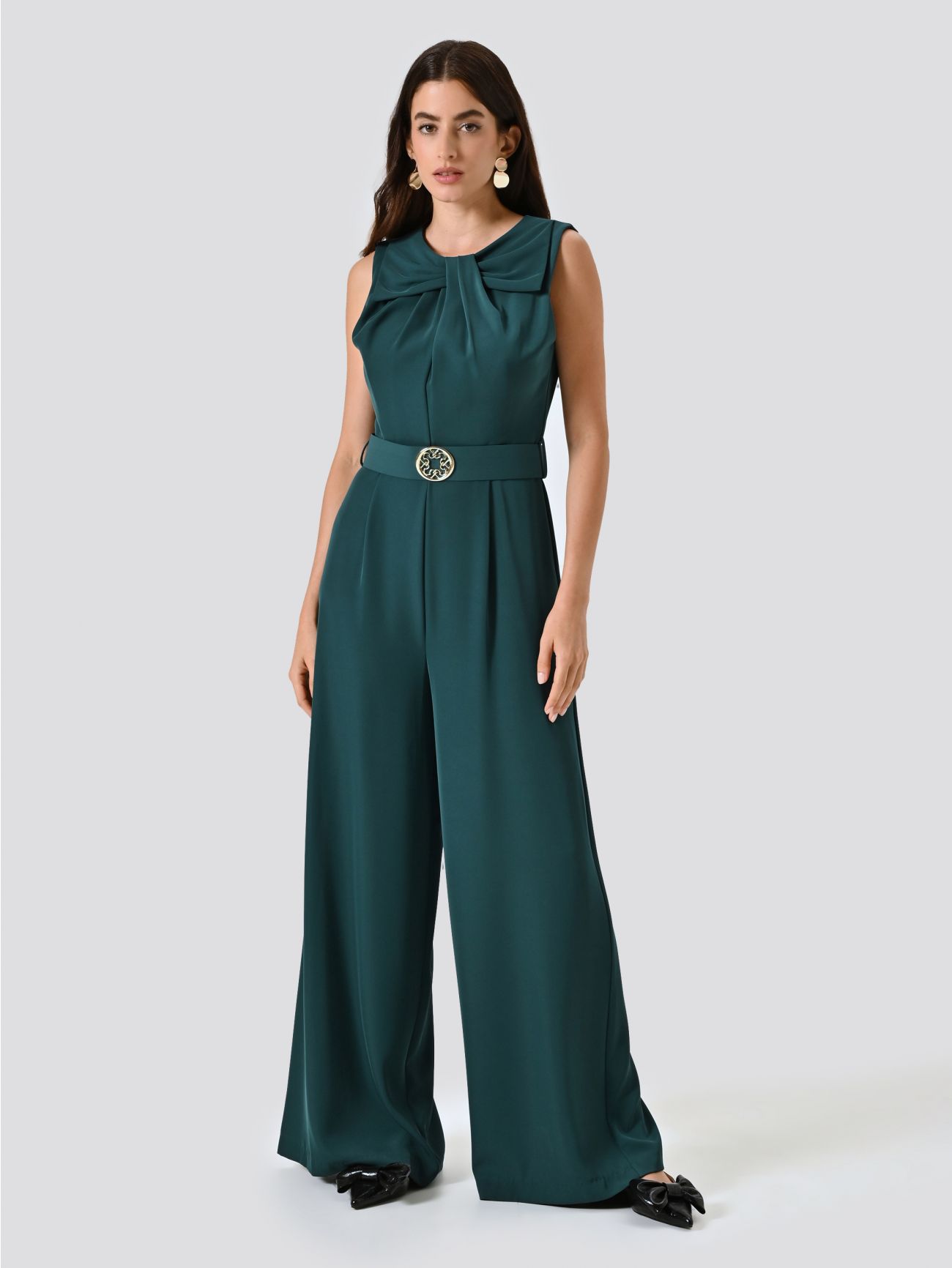 Tuta Verde in Cadi con Fiocco in_i7