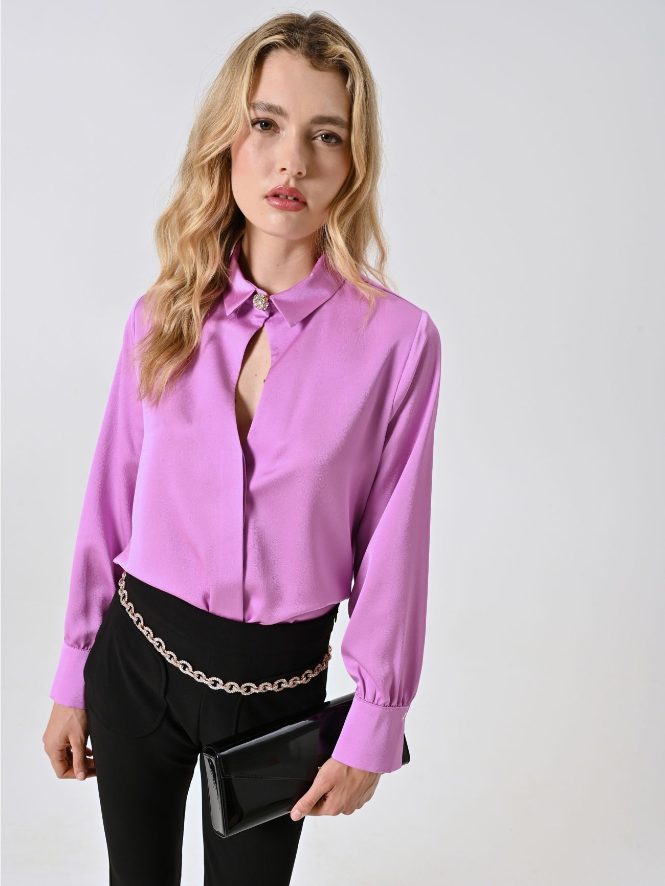 Orchid Pink Shirt  Rinascimento
