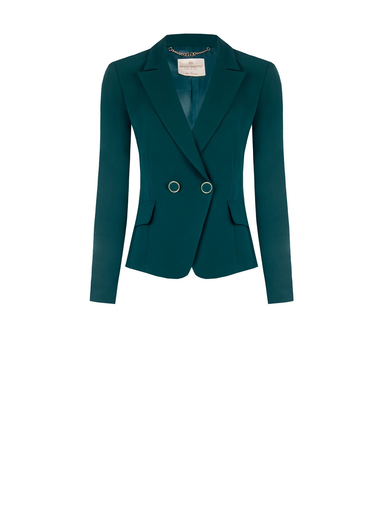 Green Double-Breasted Jacket det_4