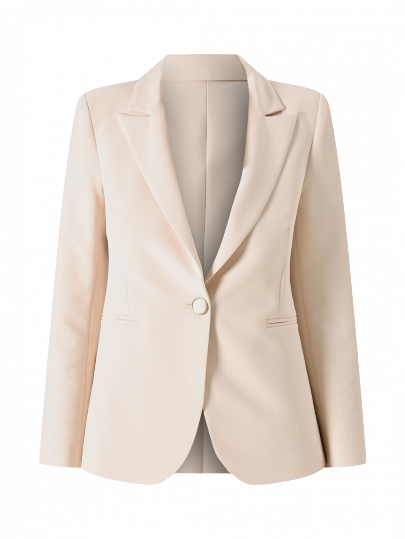 Single-breasted Jacket in Technical Fabric det_4
