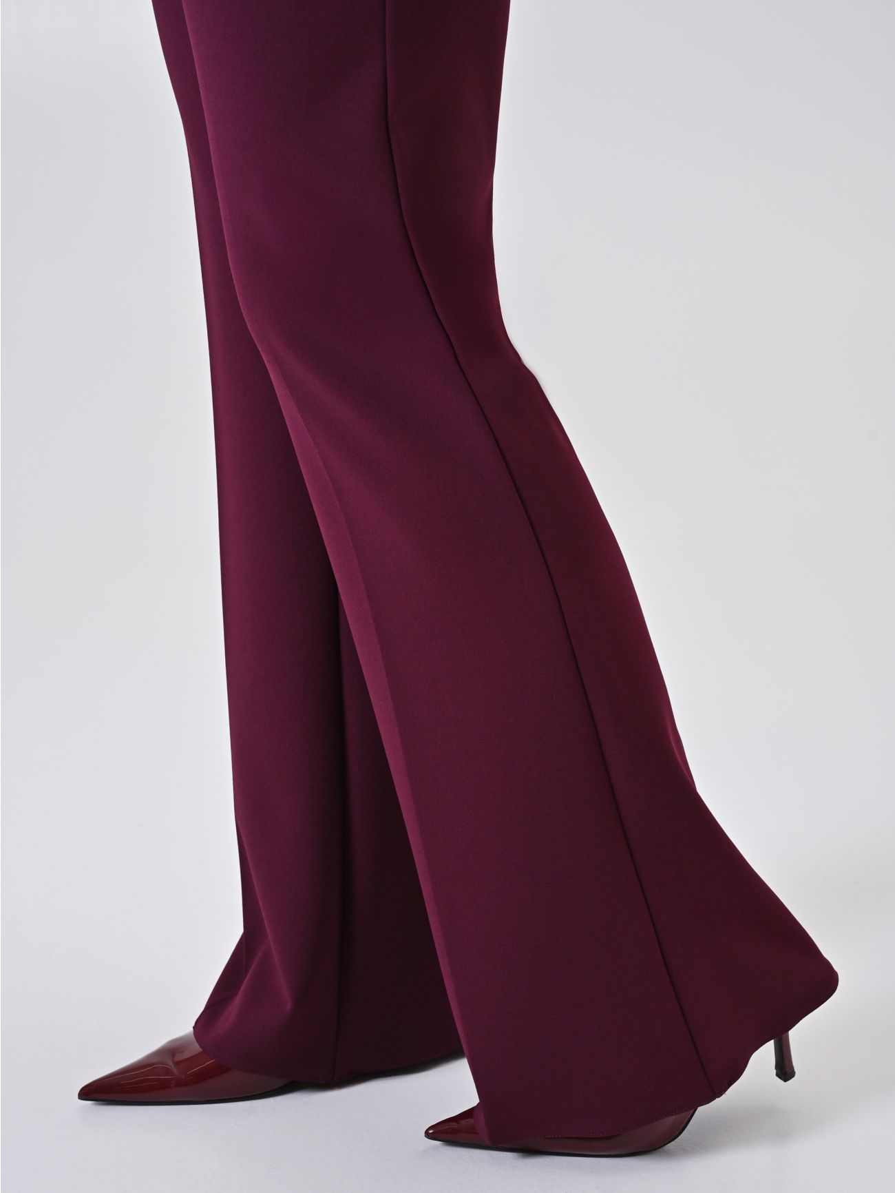 Bordeaux Curvy Trousers in_i5