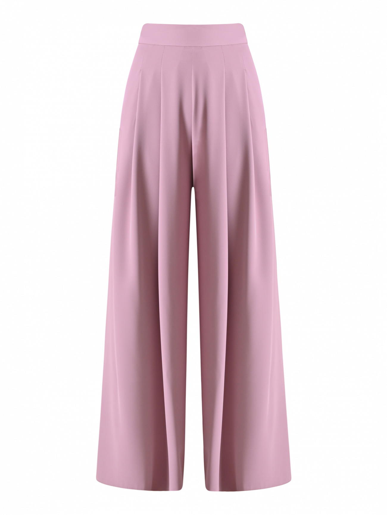 Mauve Pink Cady Trousers det_4