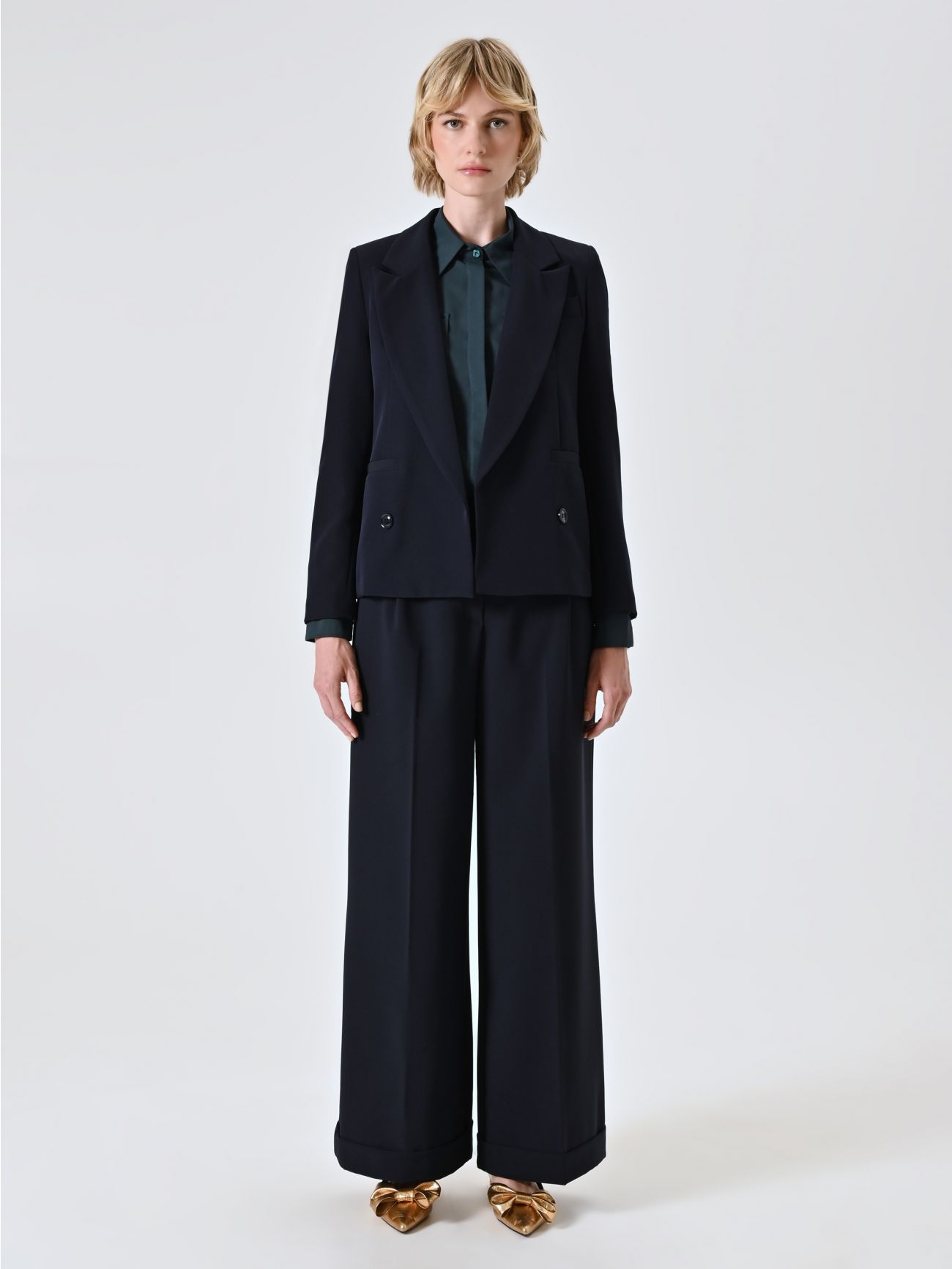Oversize-Jacke in Blau det_1
